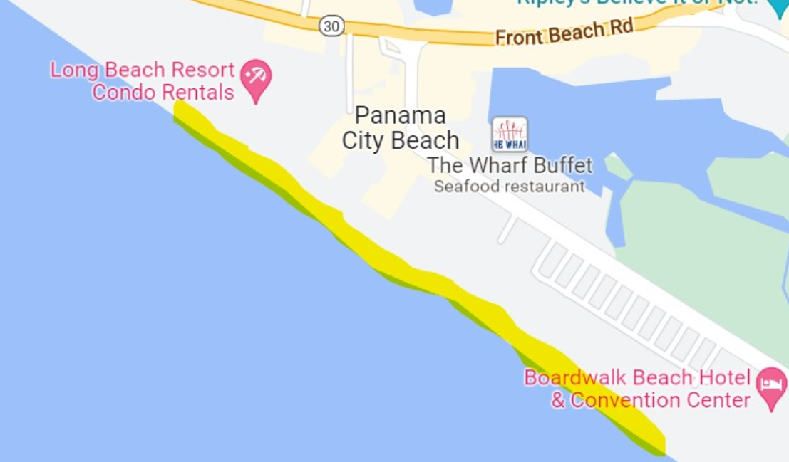 Panama City Beach está cerrando temporalmente una parte de la playa para evitar grandes reuniones