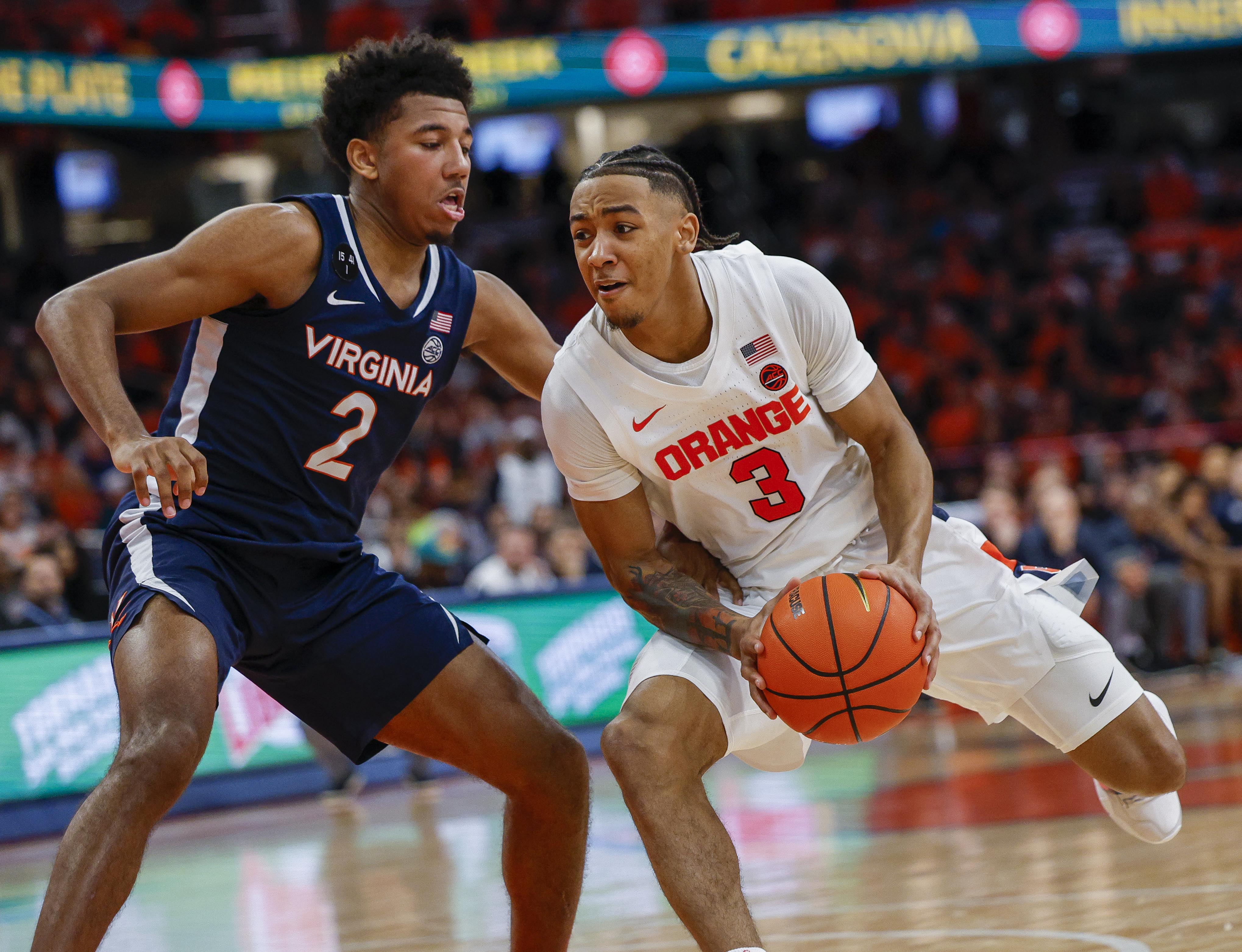 One day after leading Eagles to Super Bowl, QB Jalen Hurts will watch  Syracuse-UVA basketball 