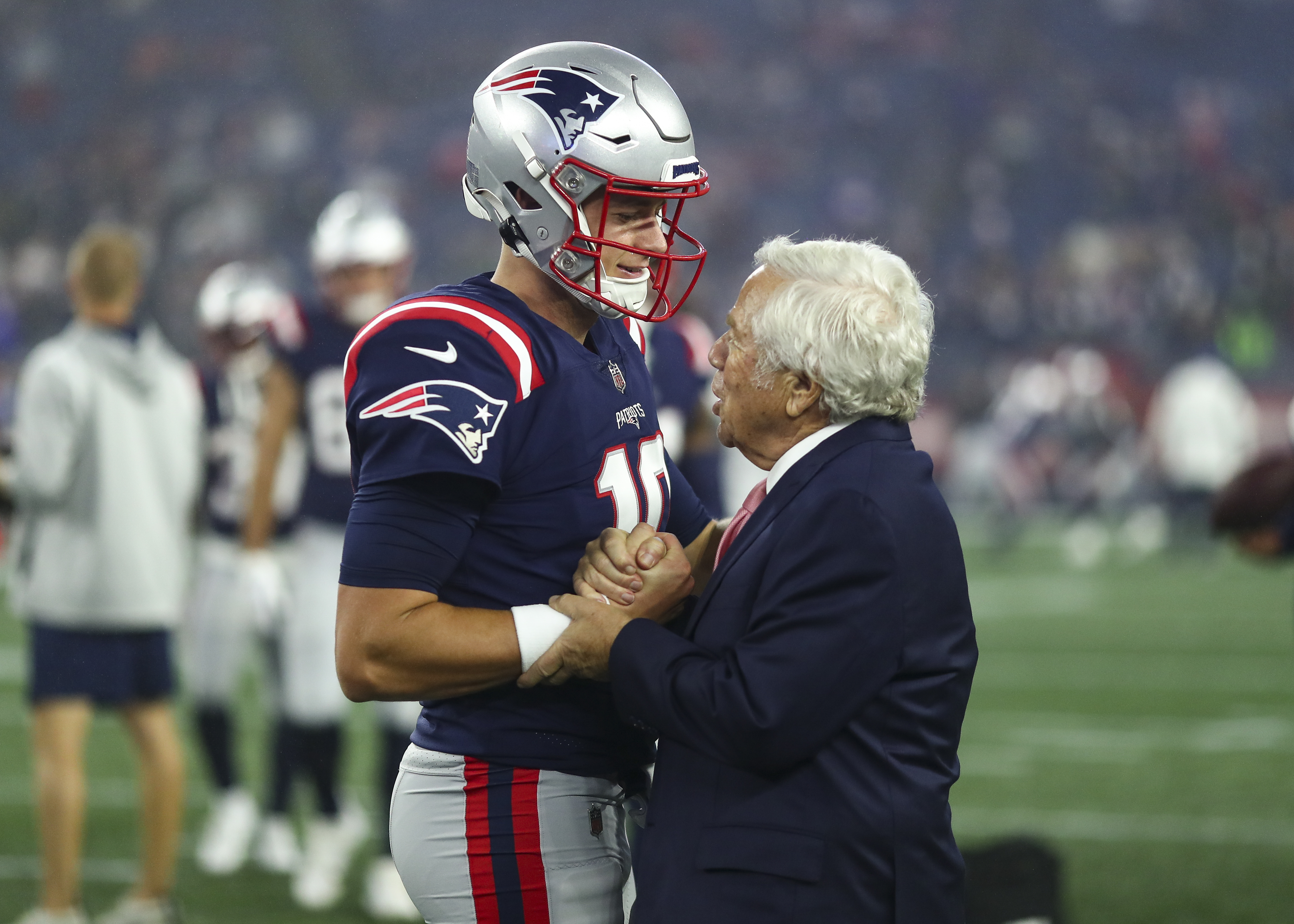 Are the Patriots trading Mac Jones against Robert Kraft's wishes?