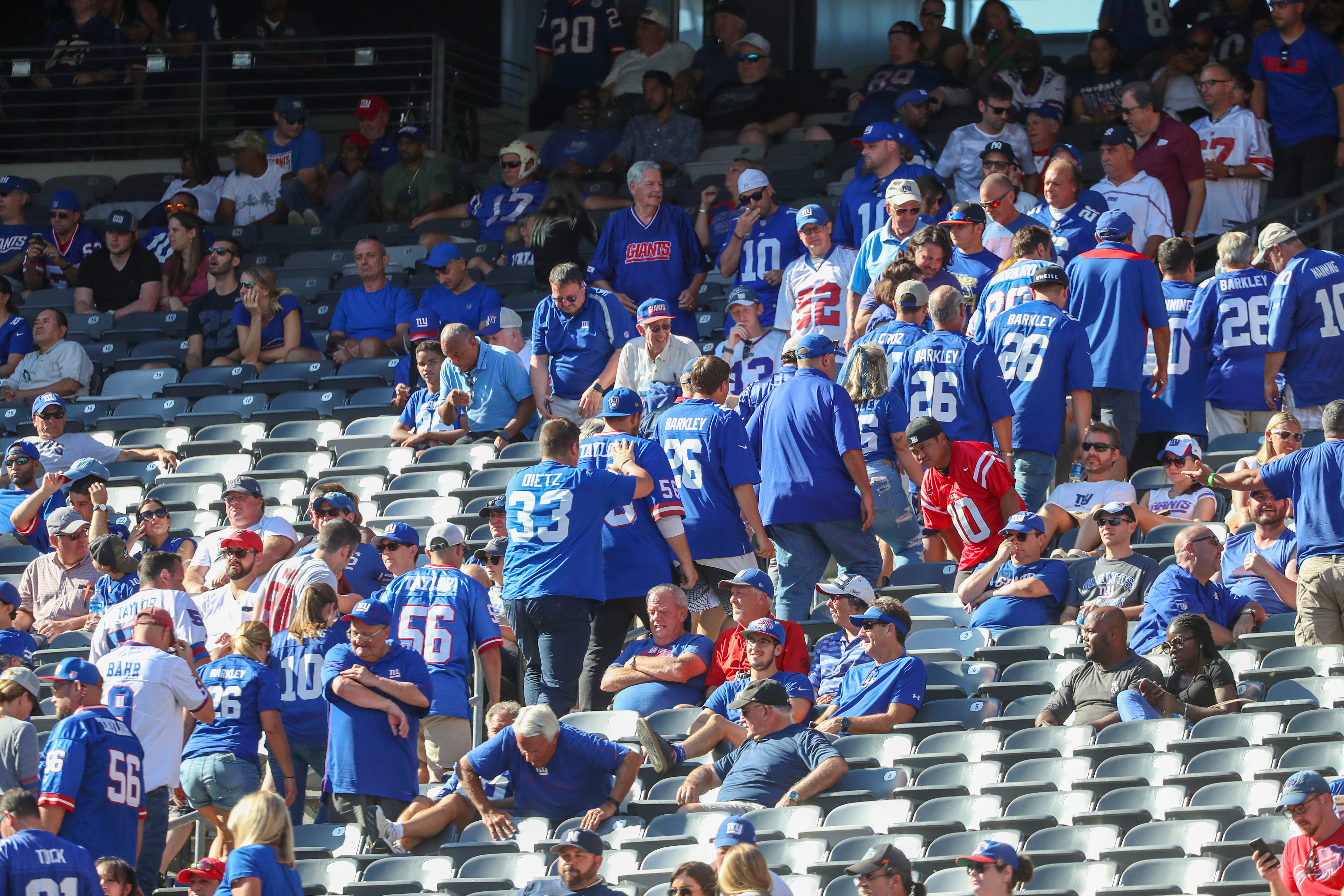 Giants, Jets will have full capacity crowds in 2021