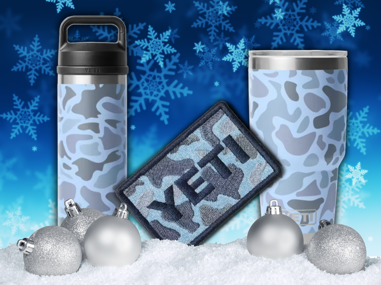 YETI's new Blue Camo Collection is a limited-edition drop that won