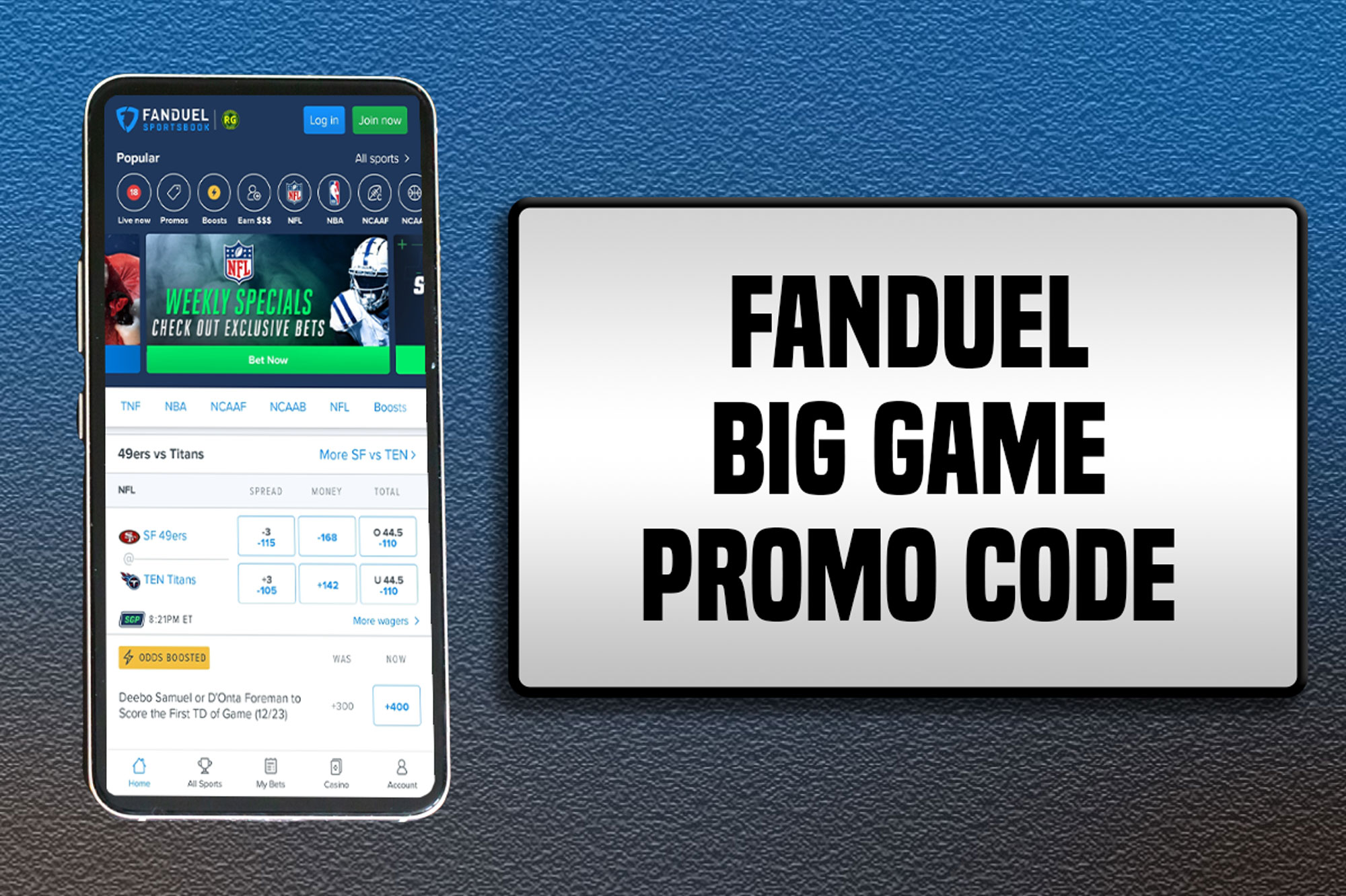 FanDuel Promo Code $3,000 No Sweat First Bet 2023