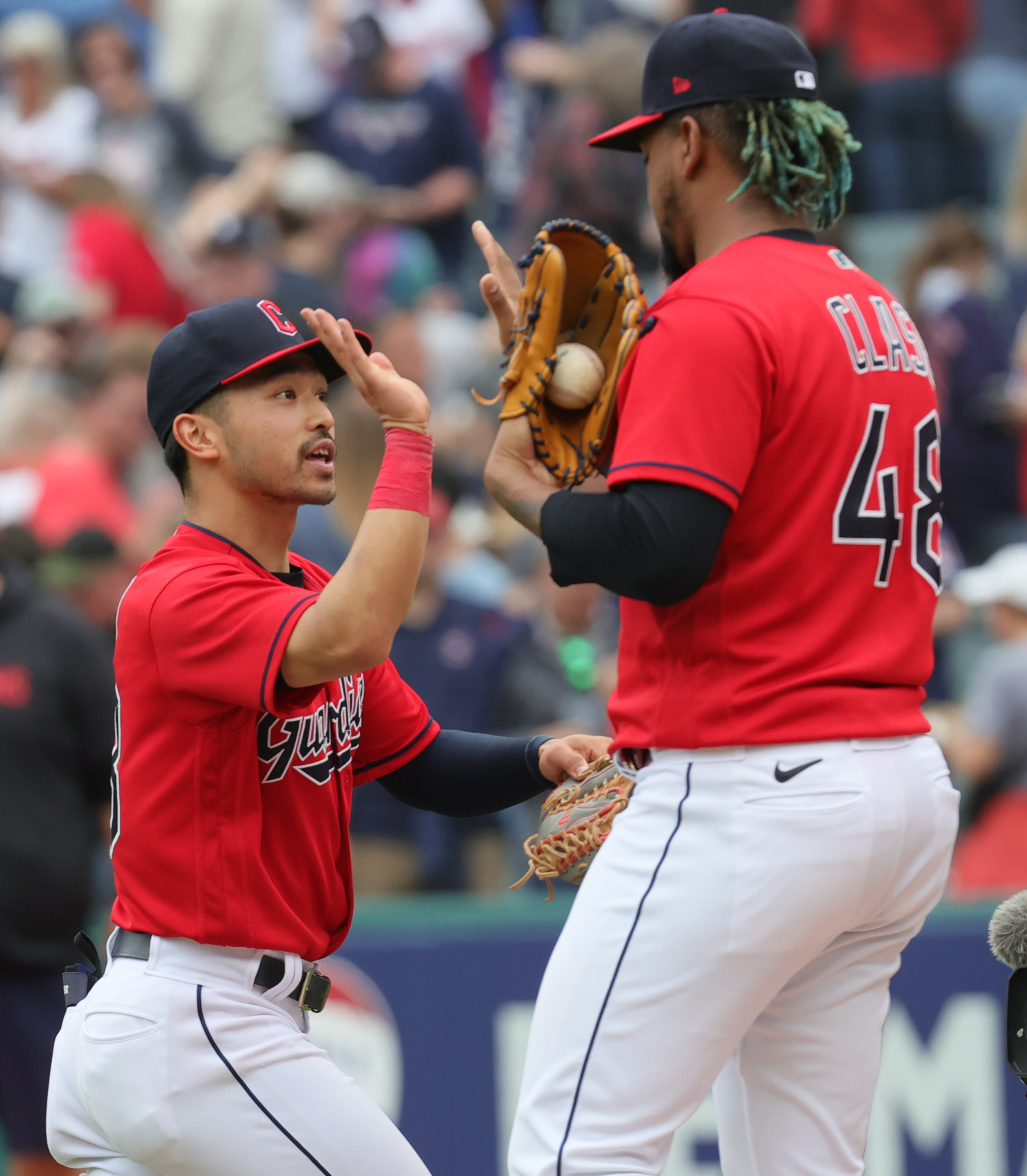 Guardians' Quantrill holds Twins hitless through 6 innings