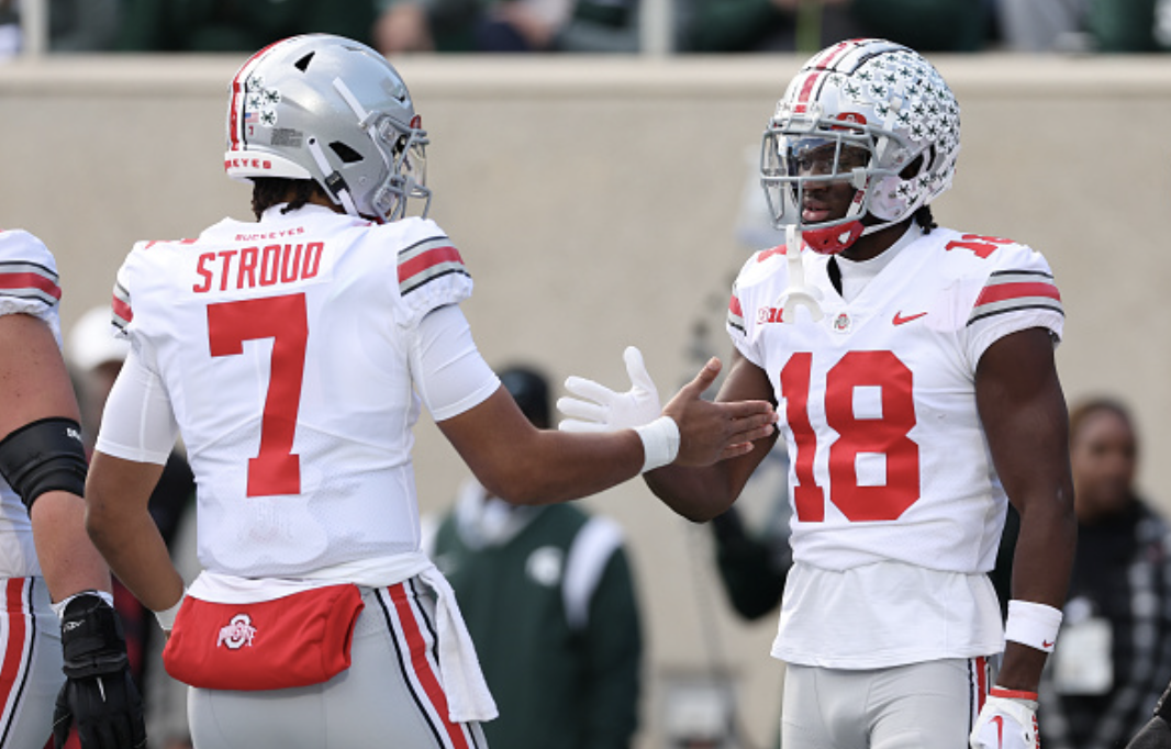 C.J. Stroud, Marvin Harrison Jr. shine at OSU Pro Day