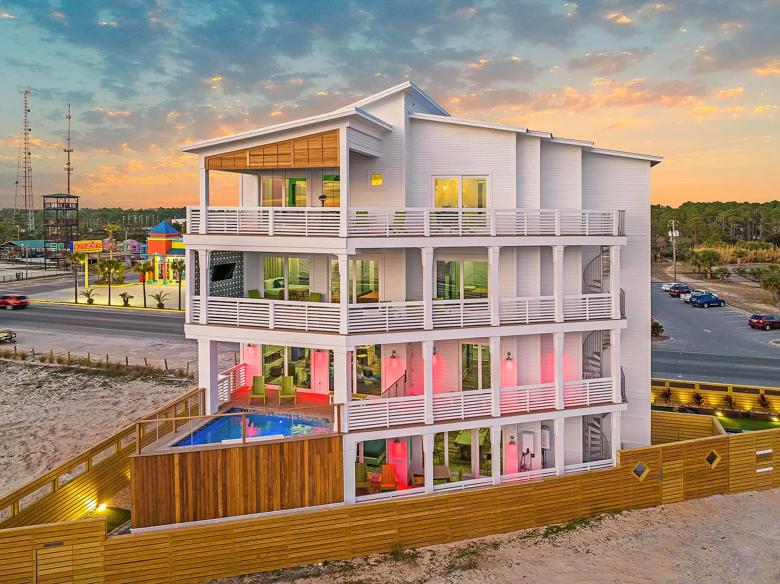 Esta lujosa casa de $5.25 millones en Panama City Beach está en subasta