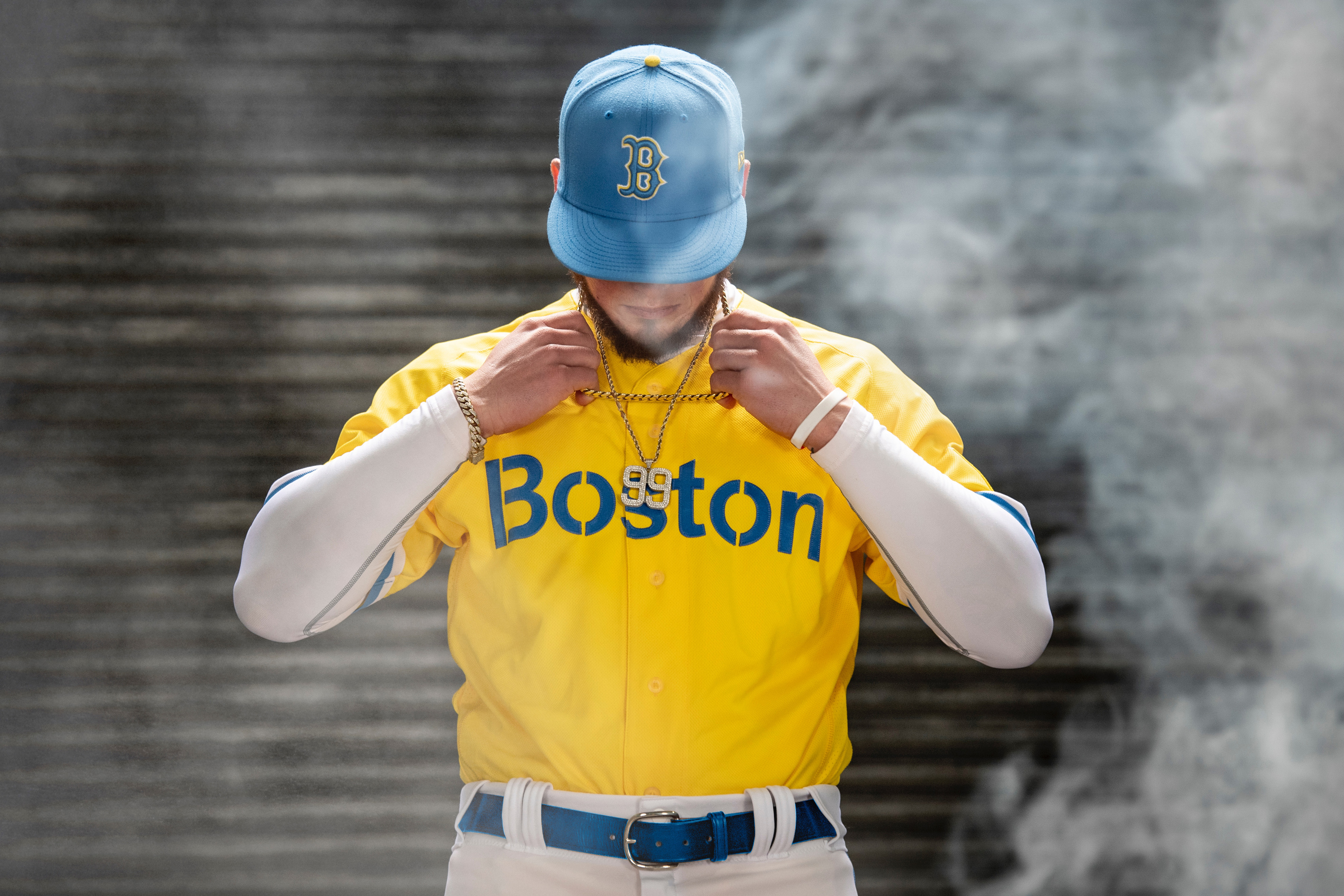 Boston Red Sox uniforms: Why are the Sox wearing yellow and blue jerseys  this weekend? 
