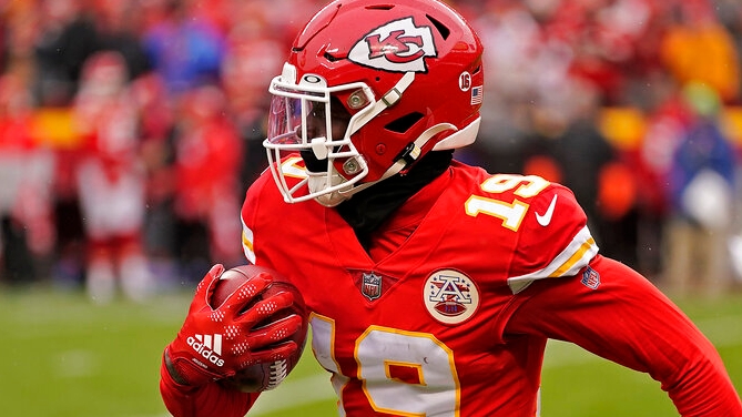 Chiefs wide receiver Kadarius Toney: 'God's got a plan, and I just stick to  it' 