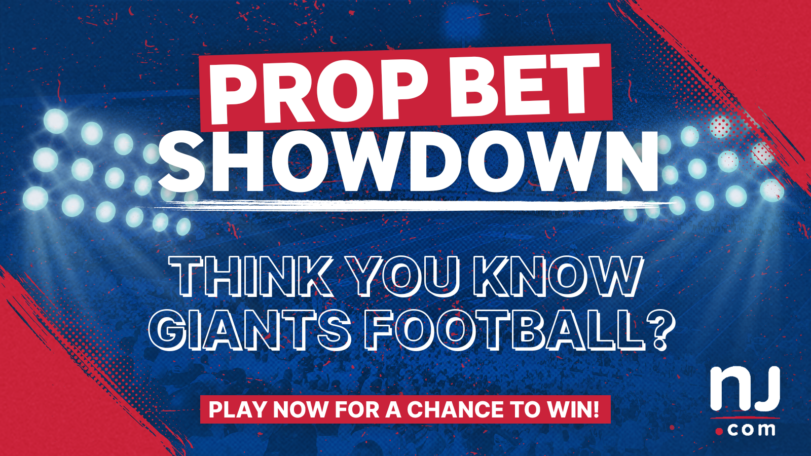 Play 's Giants Prop Bet Showdown to win cash prizes! 