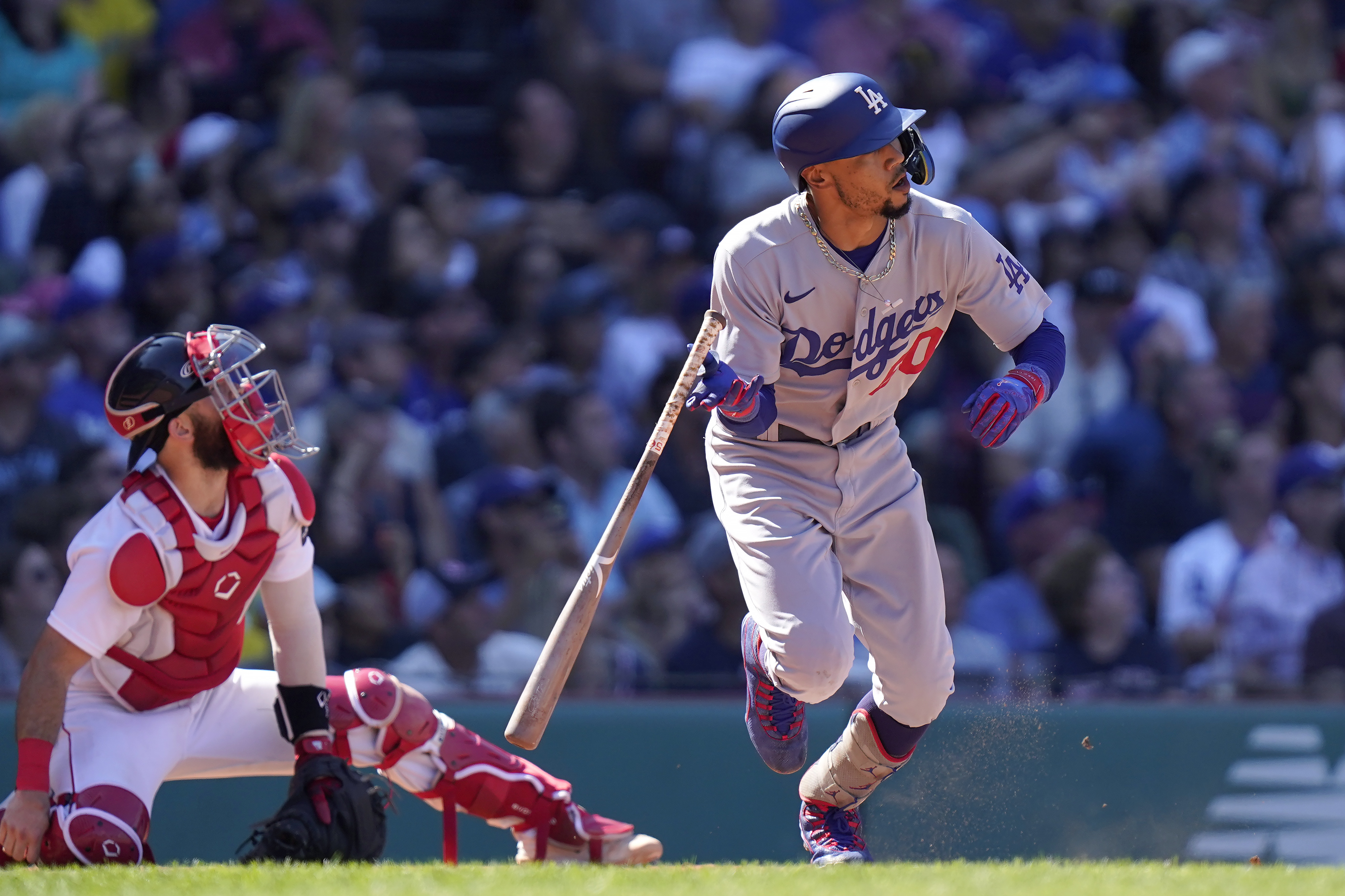 Dodgers' Betts says time has helped him find closure about how his Red Sox  tenure ended