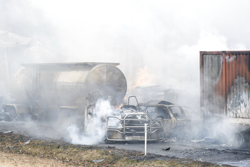 Massive pile-up on Interstate 81 in Schuylkill County ...