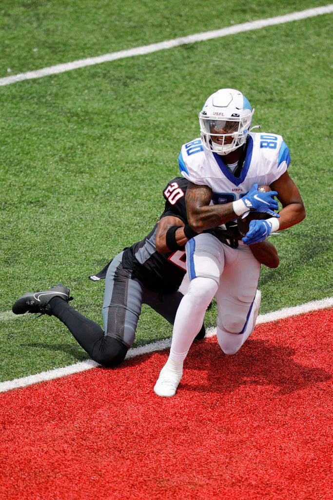 BIRMINGHAM, AL - APRIL 22: Houston Gamblers quarterback Kenji