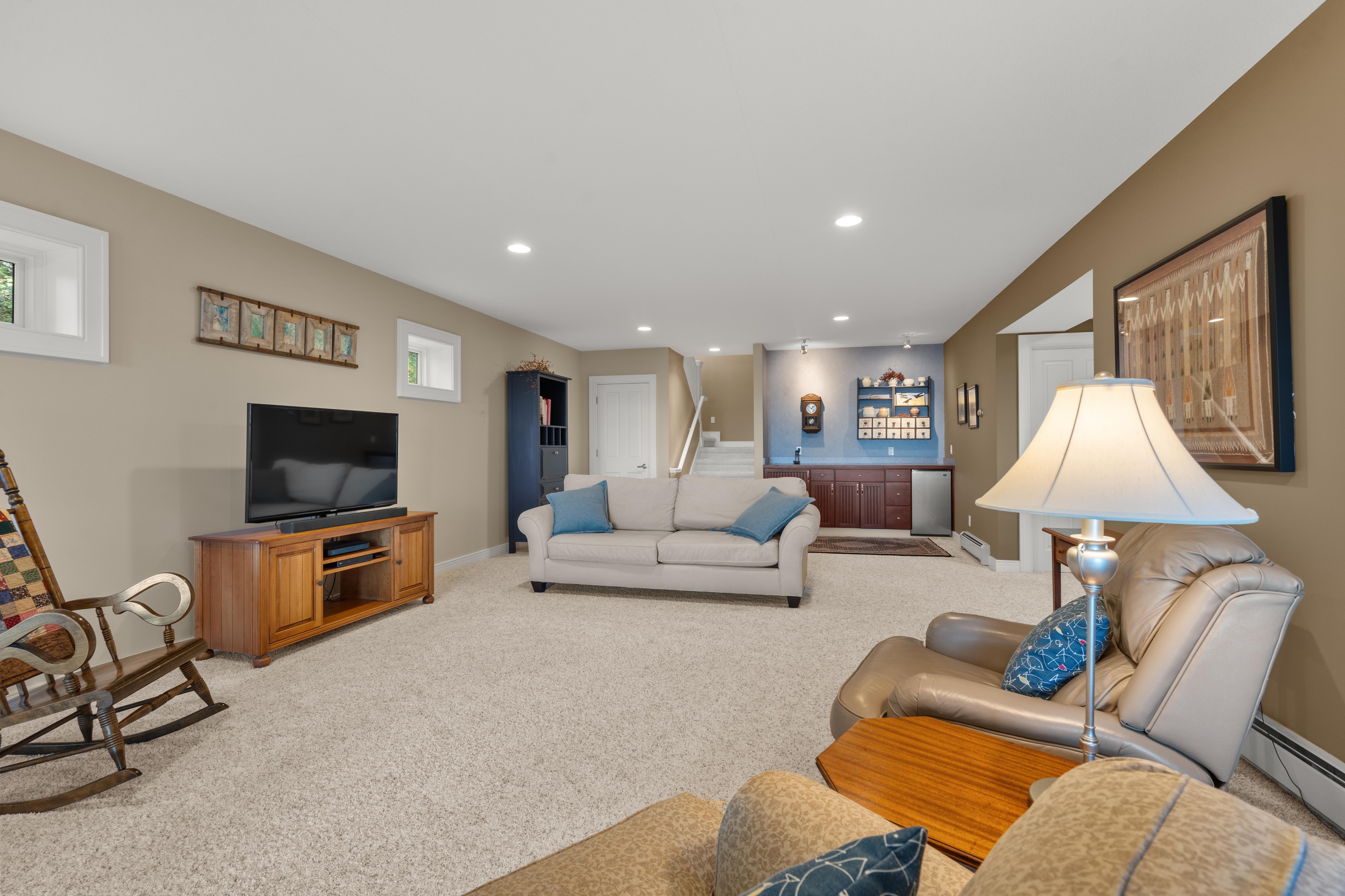 Interior photographs of 4093 Lake Shore Drive in Charlevoix, this gem is listed at $2,099,900 through Berkshire Hathaway HomeServices Michigan Real Estate – Traverse City and The Crane Group with associate broker Johnny Crane and his brother, co-listing agent Matt Crane.