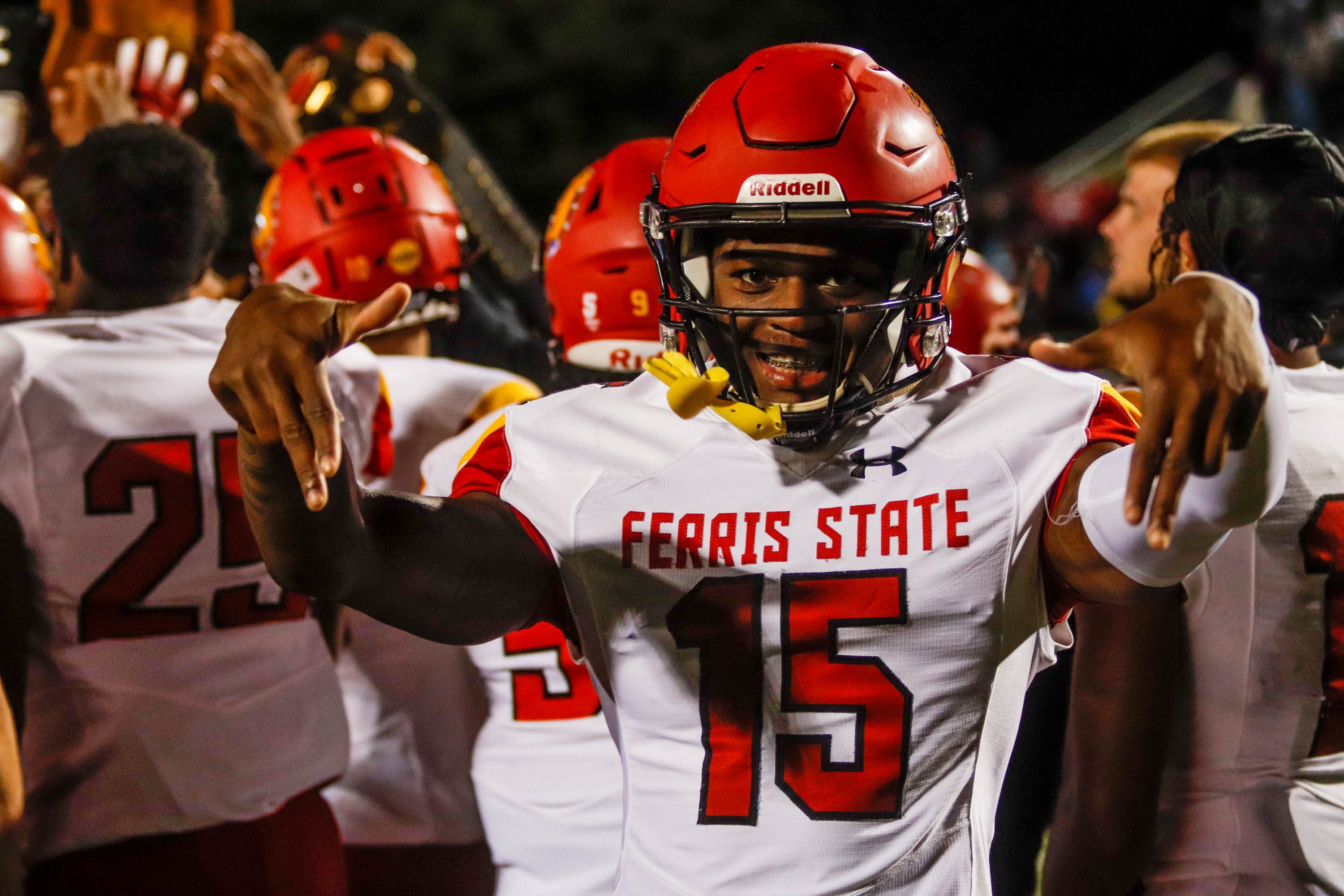 photos takeaways from ferris state s victory over grand valley mlive com