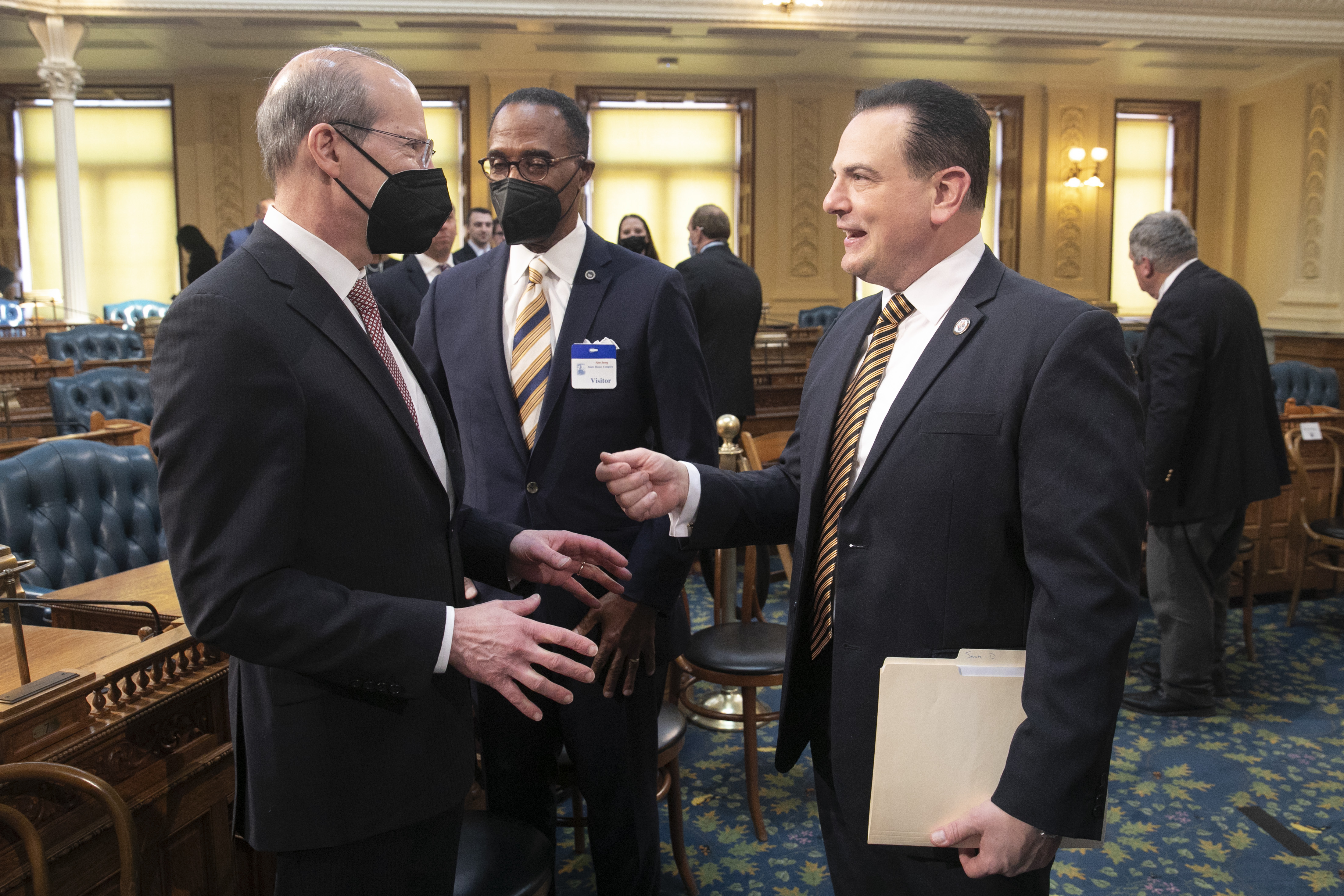 Stuart Rabner Nj Gov. Phil Murphy gives his 2023 budget address at the Statehouse - nj.com