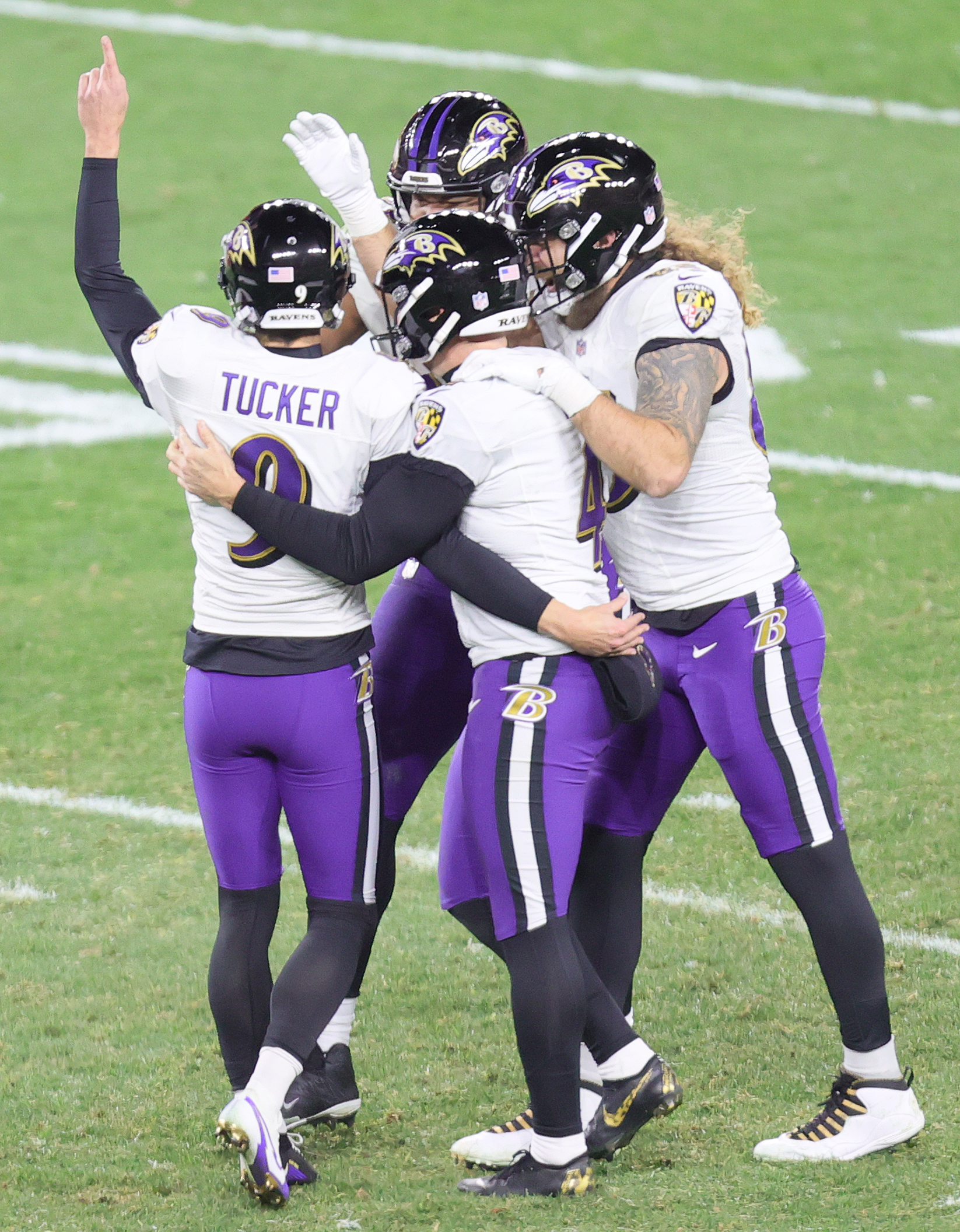 Baltimore Ravens at Cleveland Browns, Monday Night Football, Week 14,  FirstEnergy Stadium, Justin Tucker, Field Goal