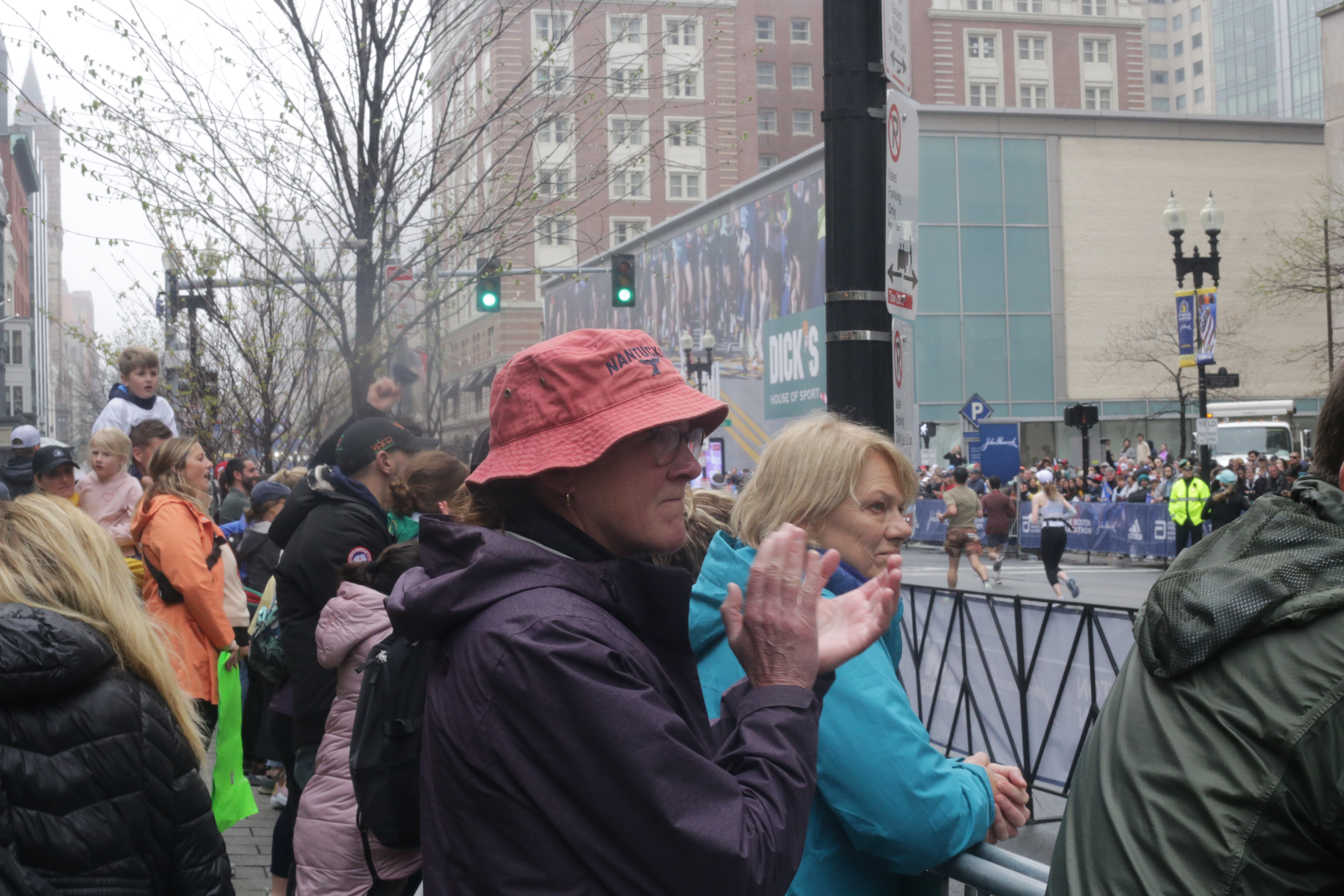 Local residents cheer on Red Sox at Boston rally