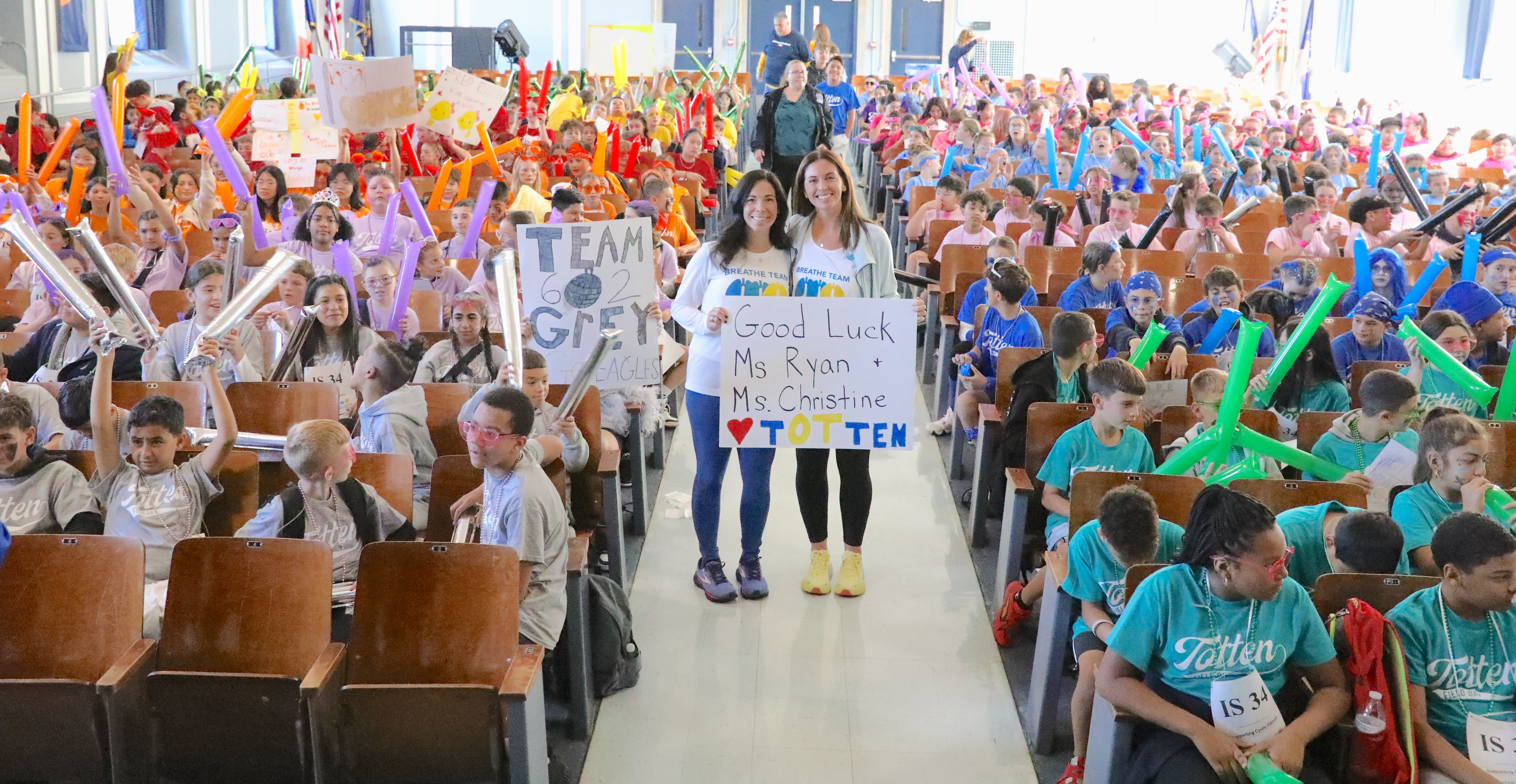I.S. 34 student micro marathon - silive.com
