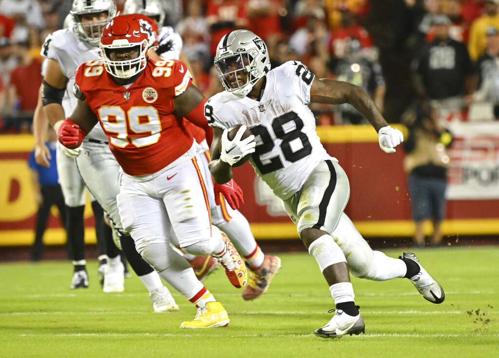 Josh Jacobs fails to reach long-term deal with Las Vegas Raiders - WVUA 23