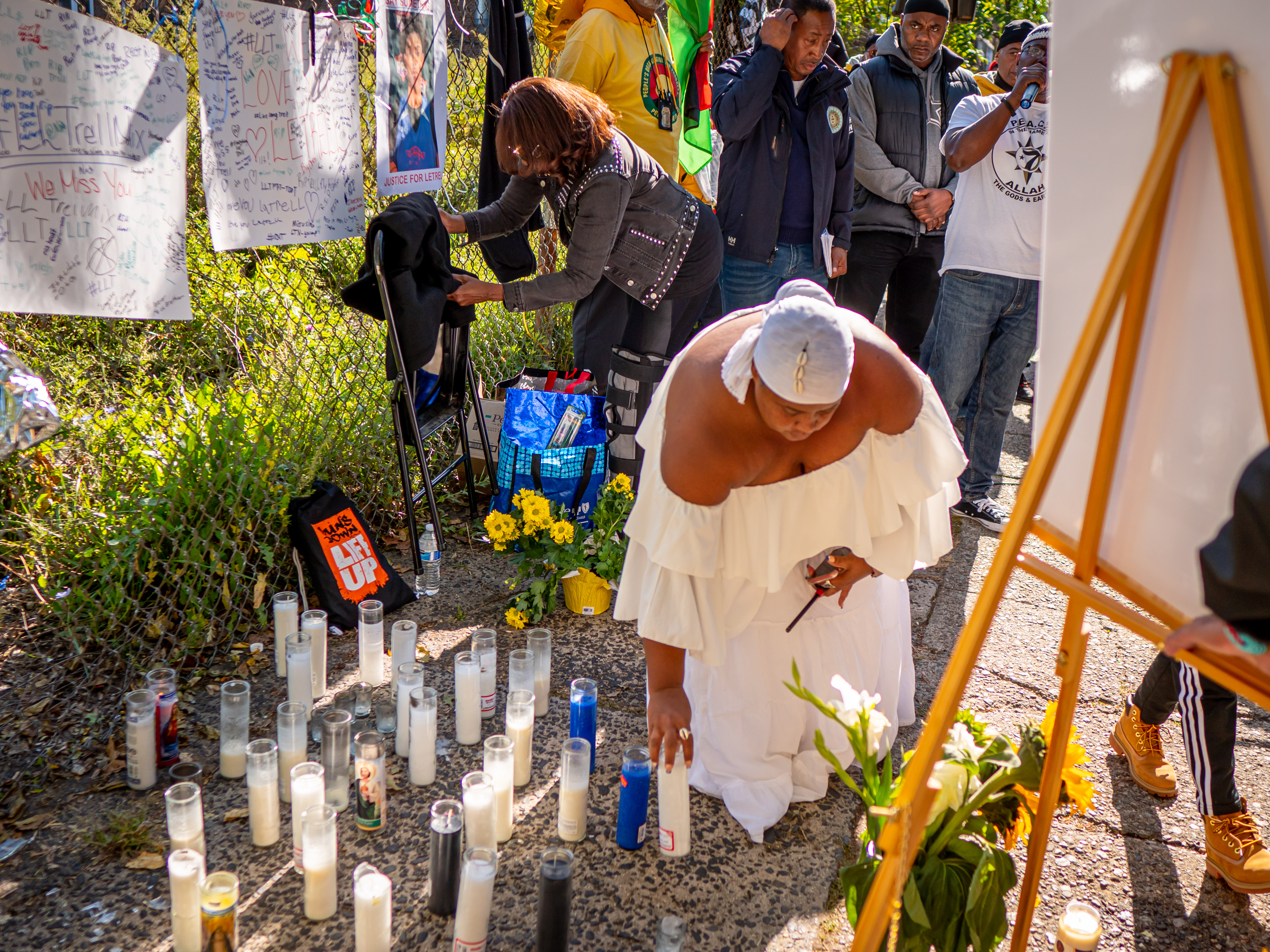 Vigil held for 16 year old Letrell Duncan killed in East Orange - nj.com