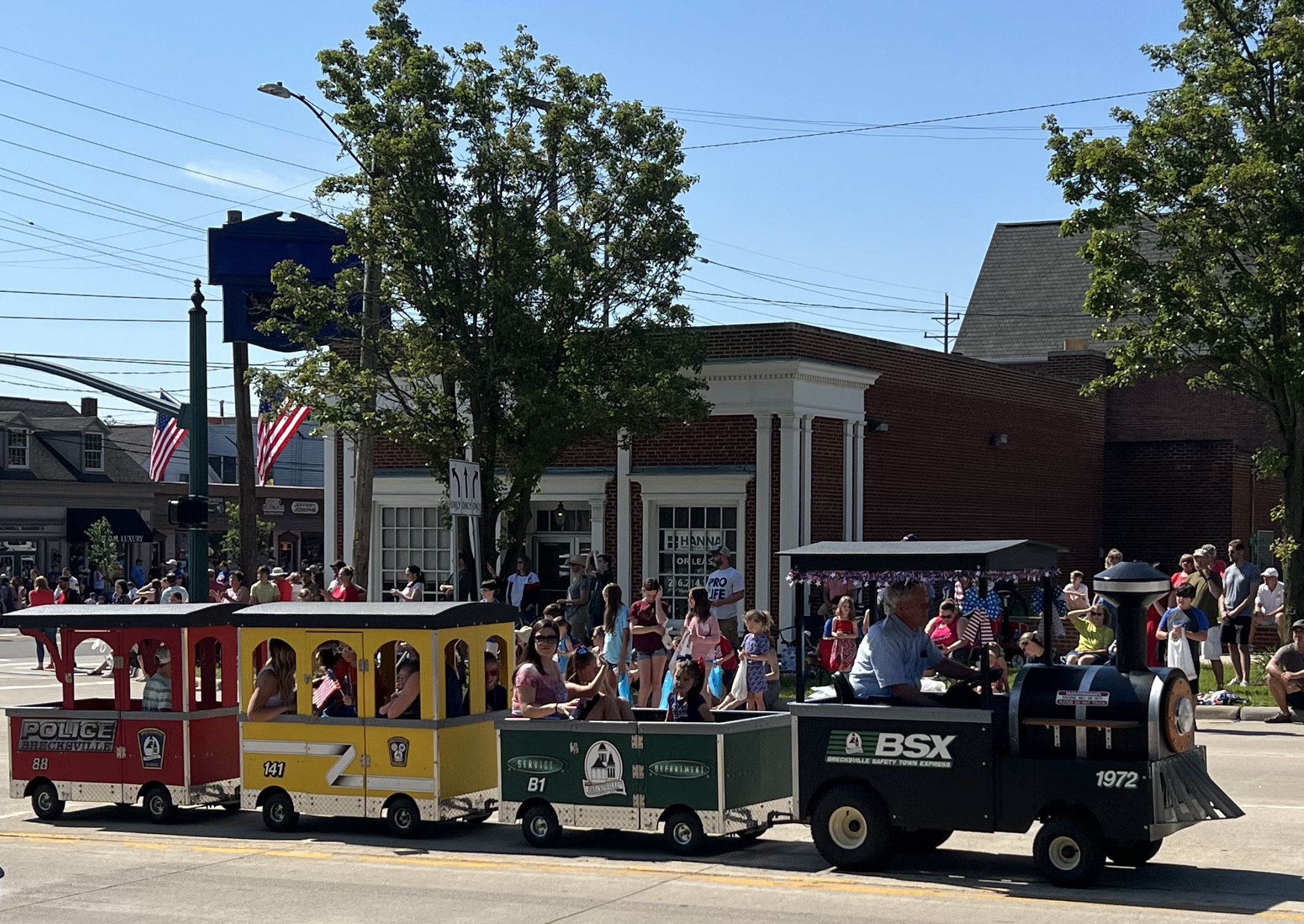 Stepping off from city hall and ending at the cemetery, Brecksville’s