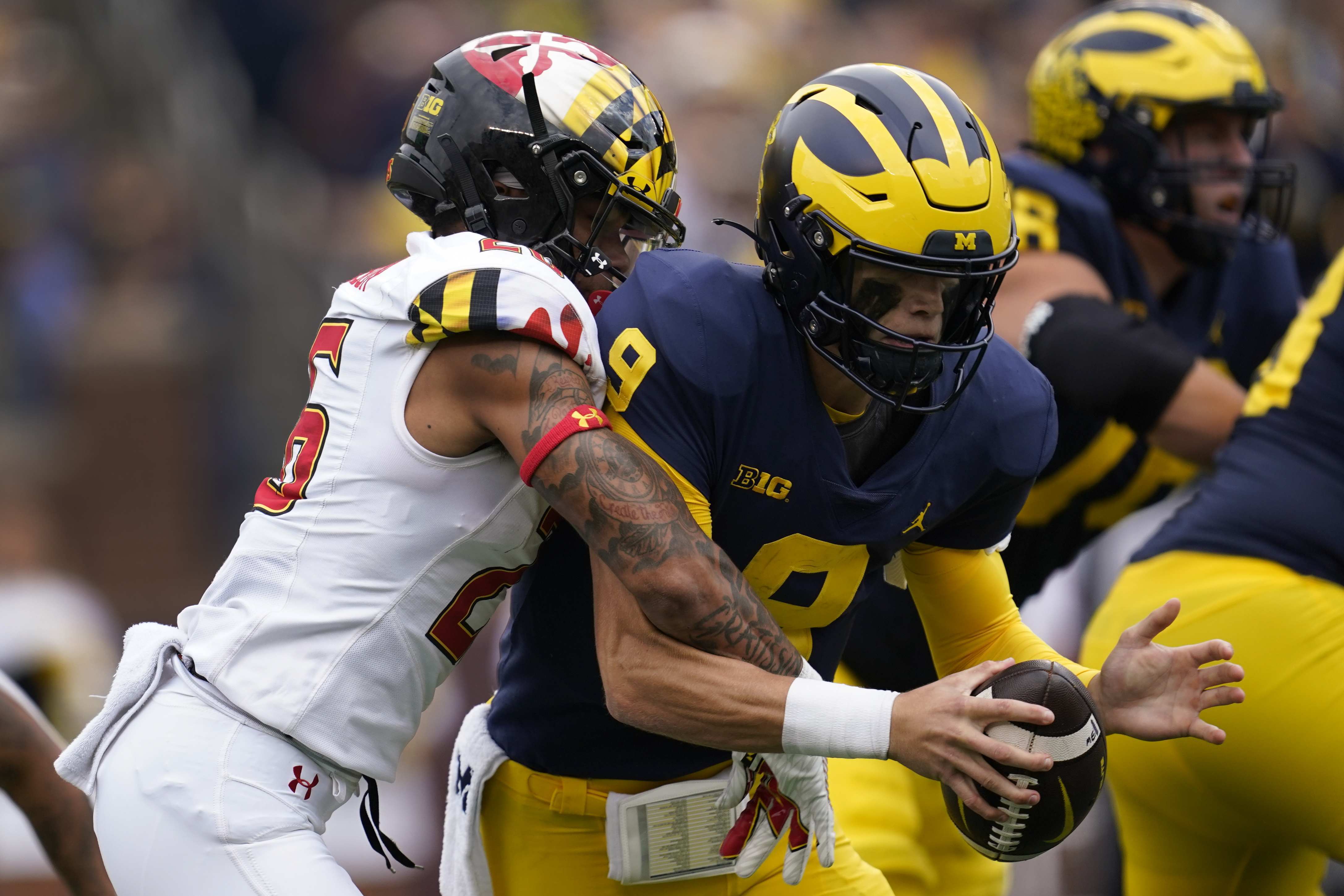 Michigan football QB J.J. McCarthy shed one burden. Now he has another.