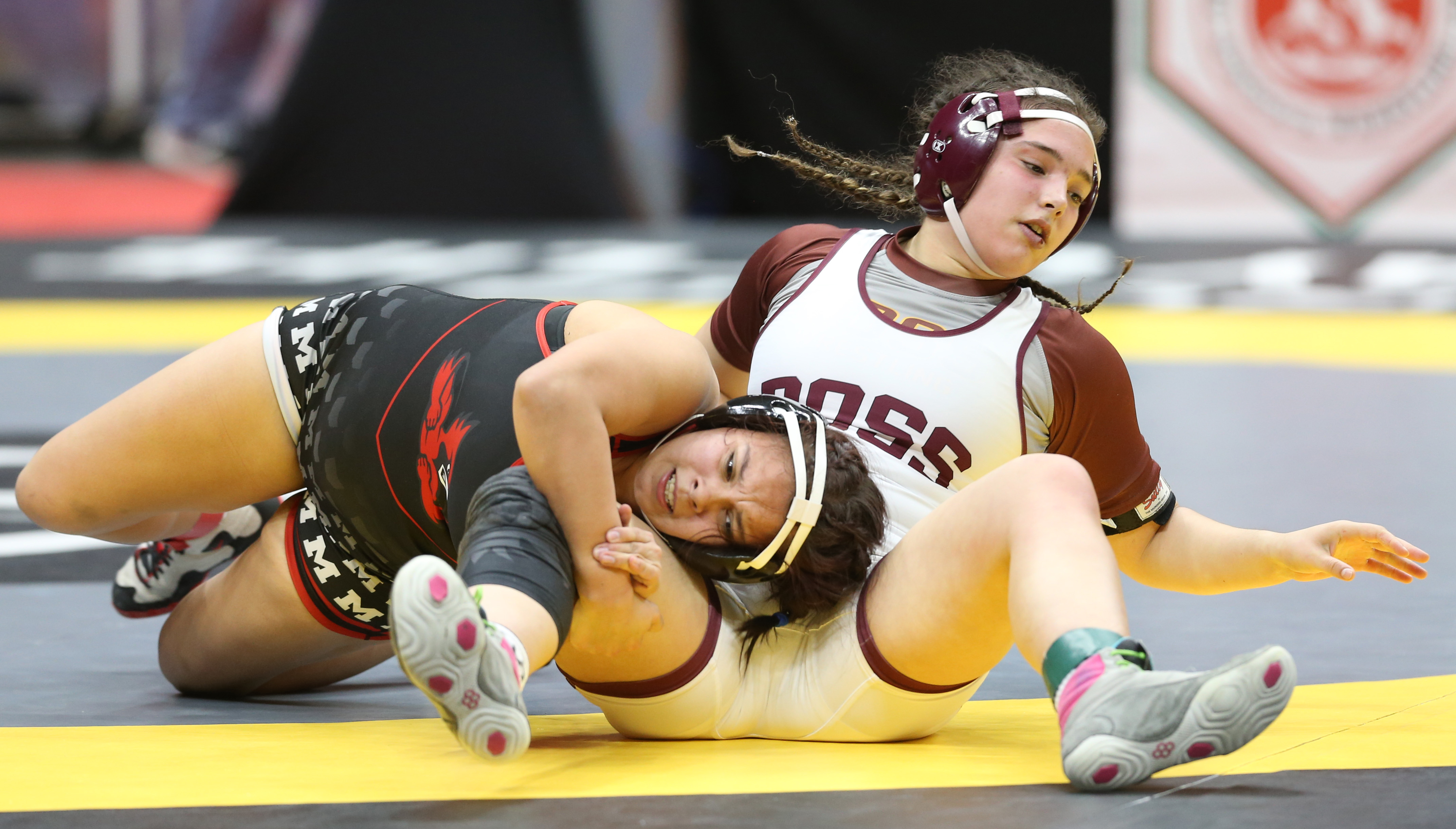 First round of the girls state wrestling tournament, March 10, 2023 ...