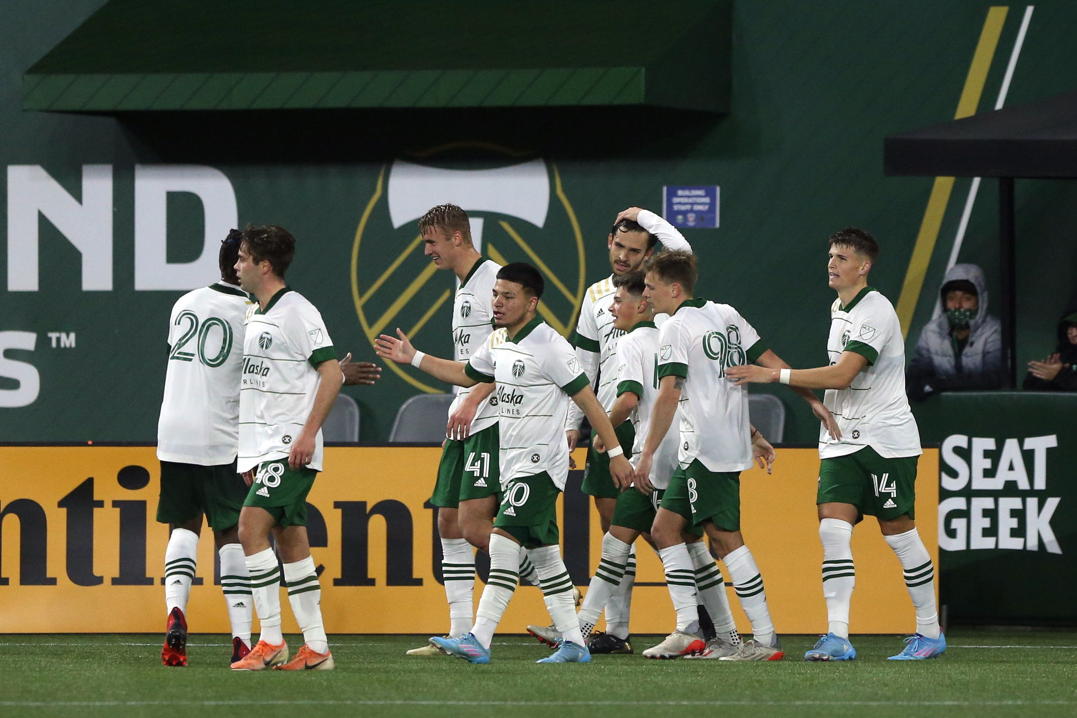 Portland Timbers vs. Viking FK in preseason 