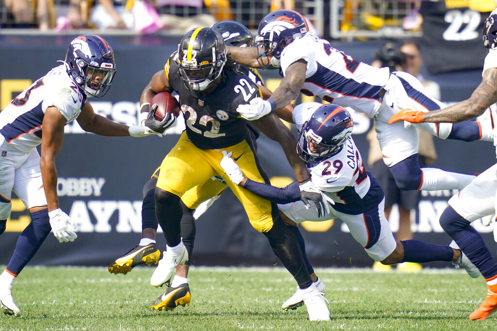 Pittsburgh Steelers running back Najee Harris' short TD run caps Steelers'  clinical opening drive