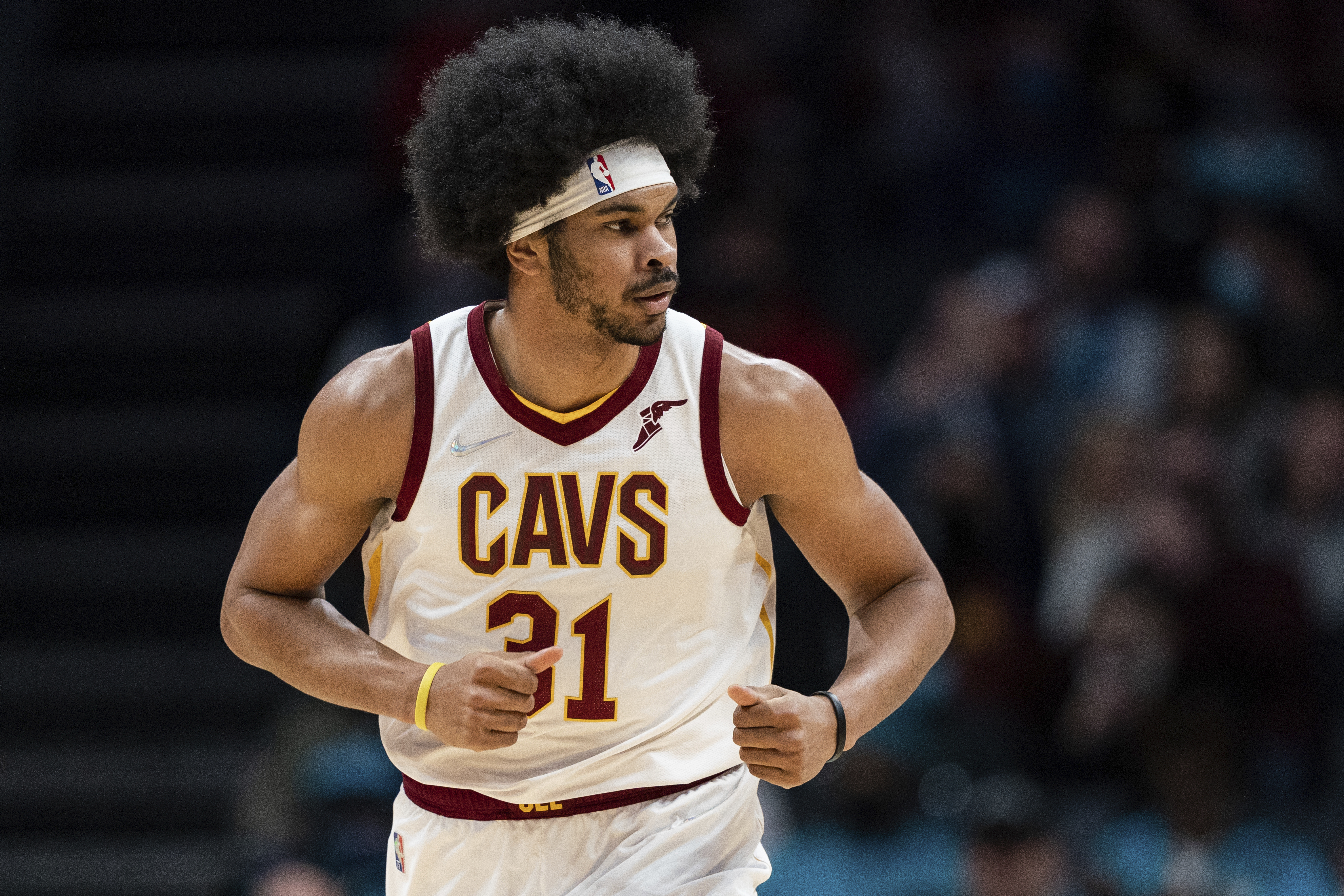 Jarrett Allen of the Cleveland Cavaliers has been playing in a