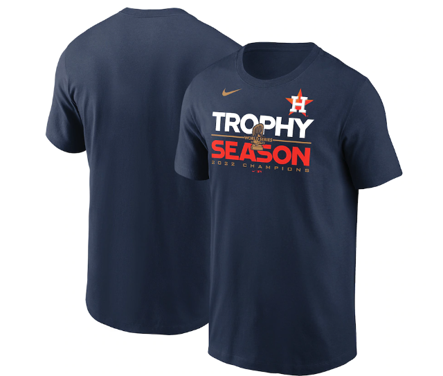 Houston Astros Fanatics Branded Women's 2022 World Series Champions Custom  V-Neck T-Shirt - Navy