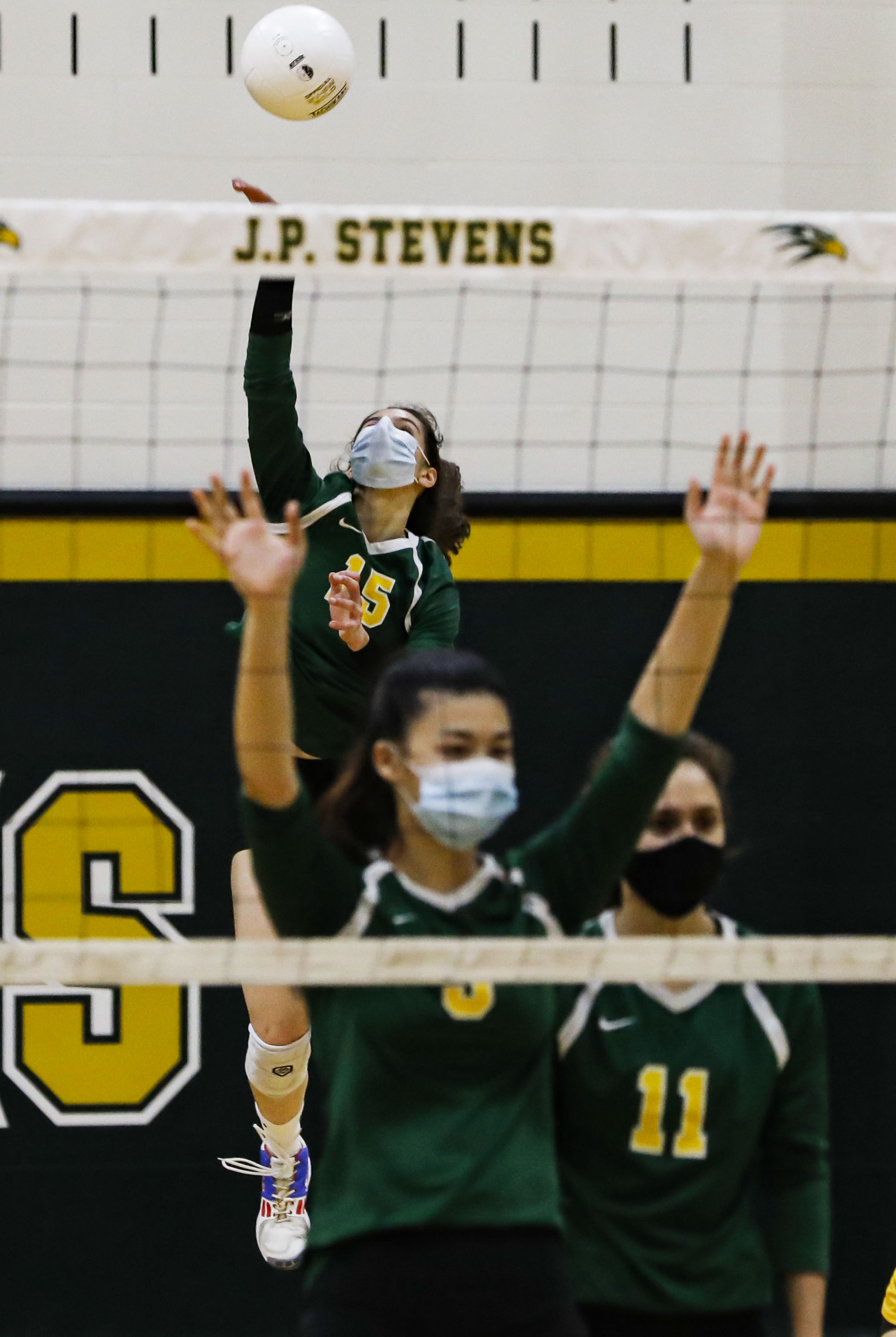Girls Volleyball J.P. Stevens vs. Monroe in NJSIAA Central, Group 3