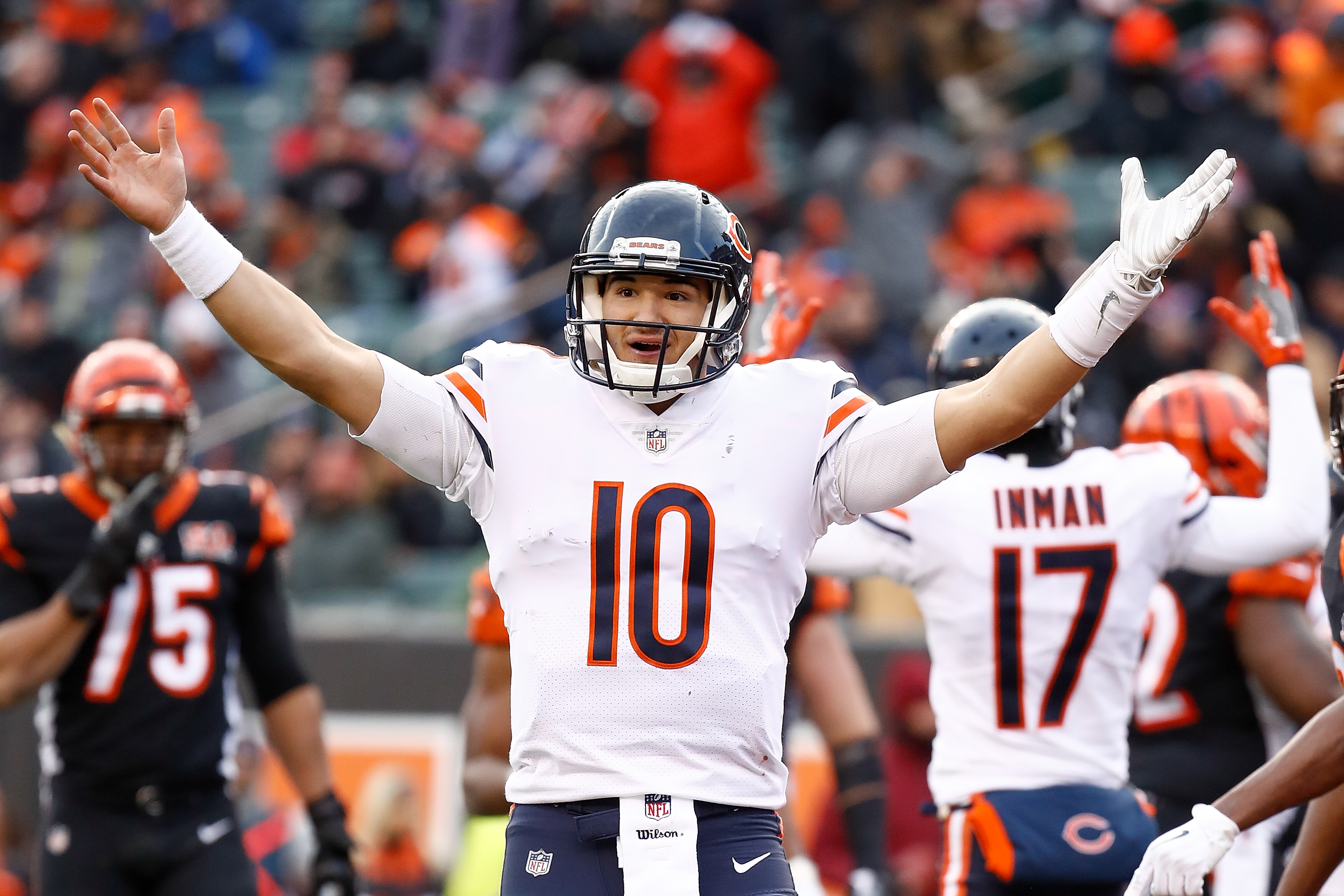 Chicago Bears, Mitchell Trubisky a contrast to Buffalo Bills