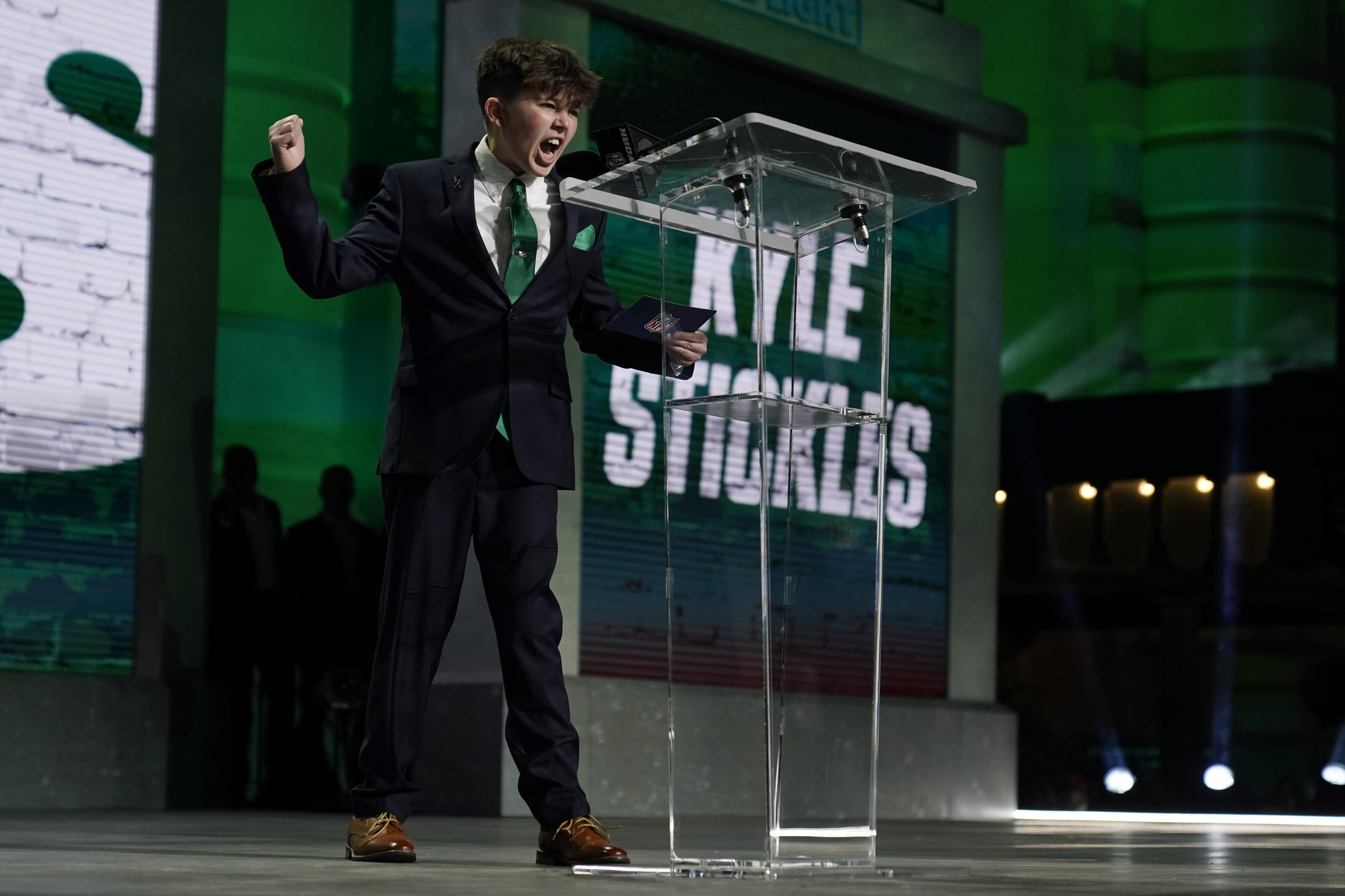 Kyle Stickles' Make-A-Wish dream came true at 2023 NFL draft