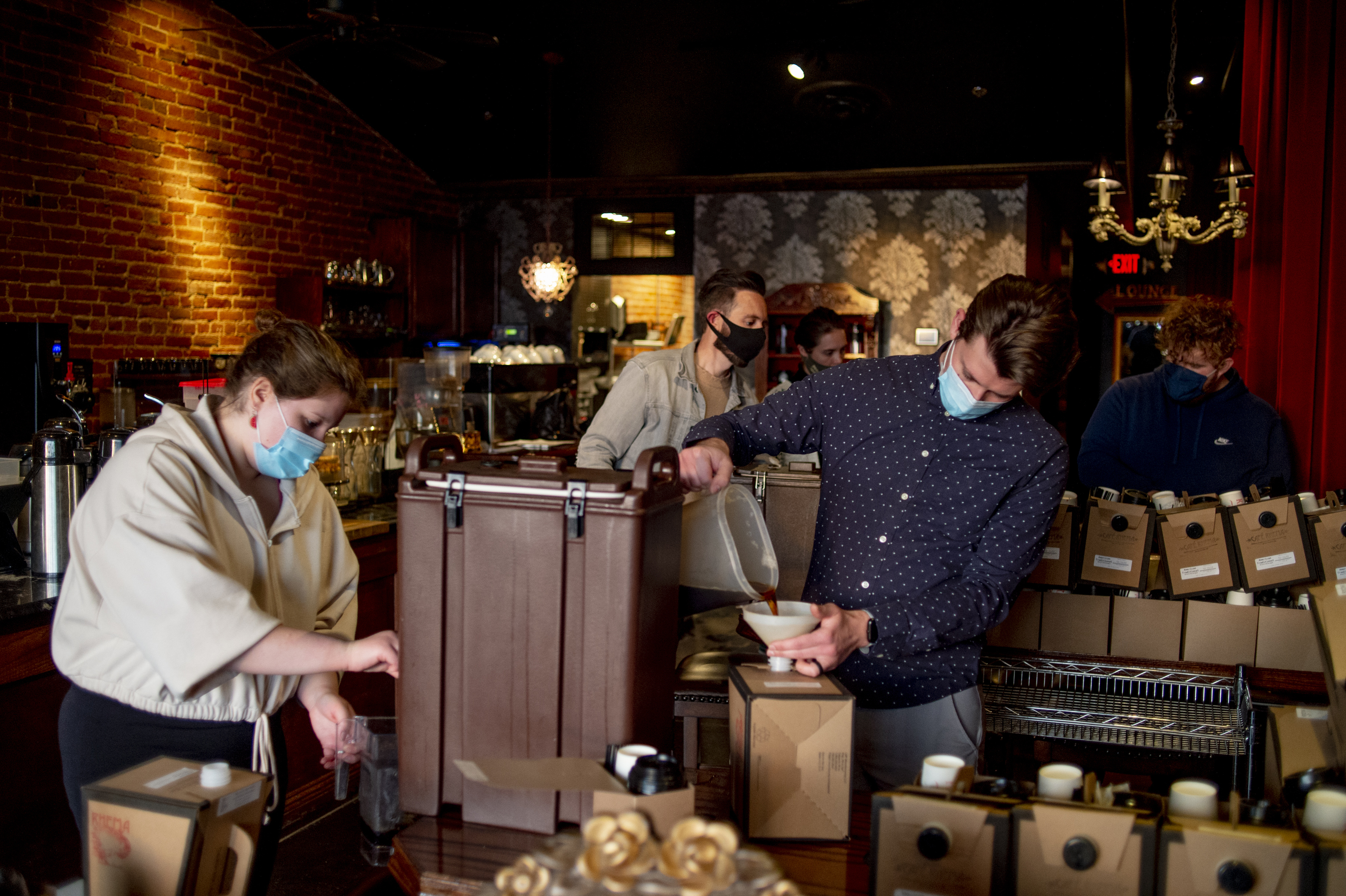 Couple donates Cafe Rhema coffee delivery to Genesee County schools for ...