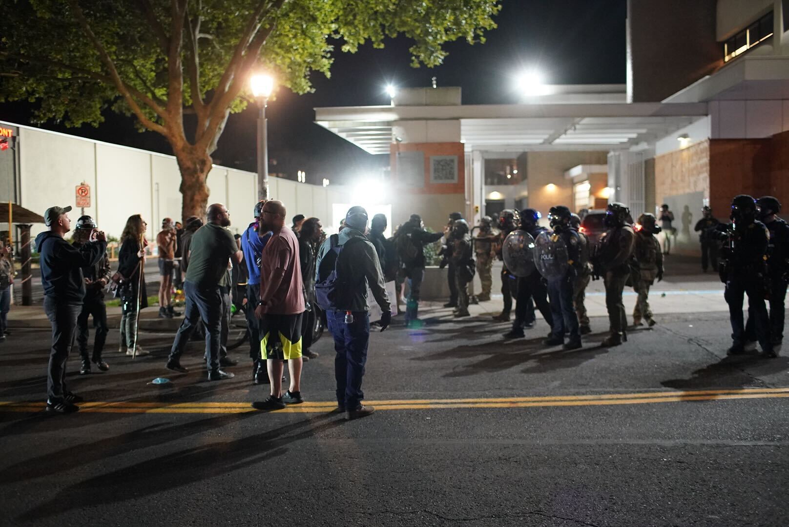 Oregon Ice Riot Portland ICE facility on Saturday, Sept. 27, 2025 - oregonlive.com