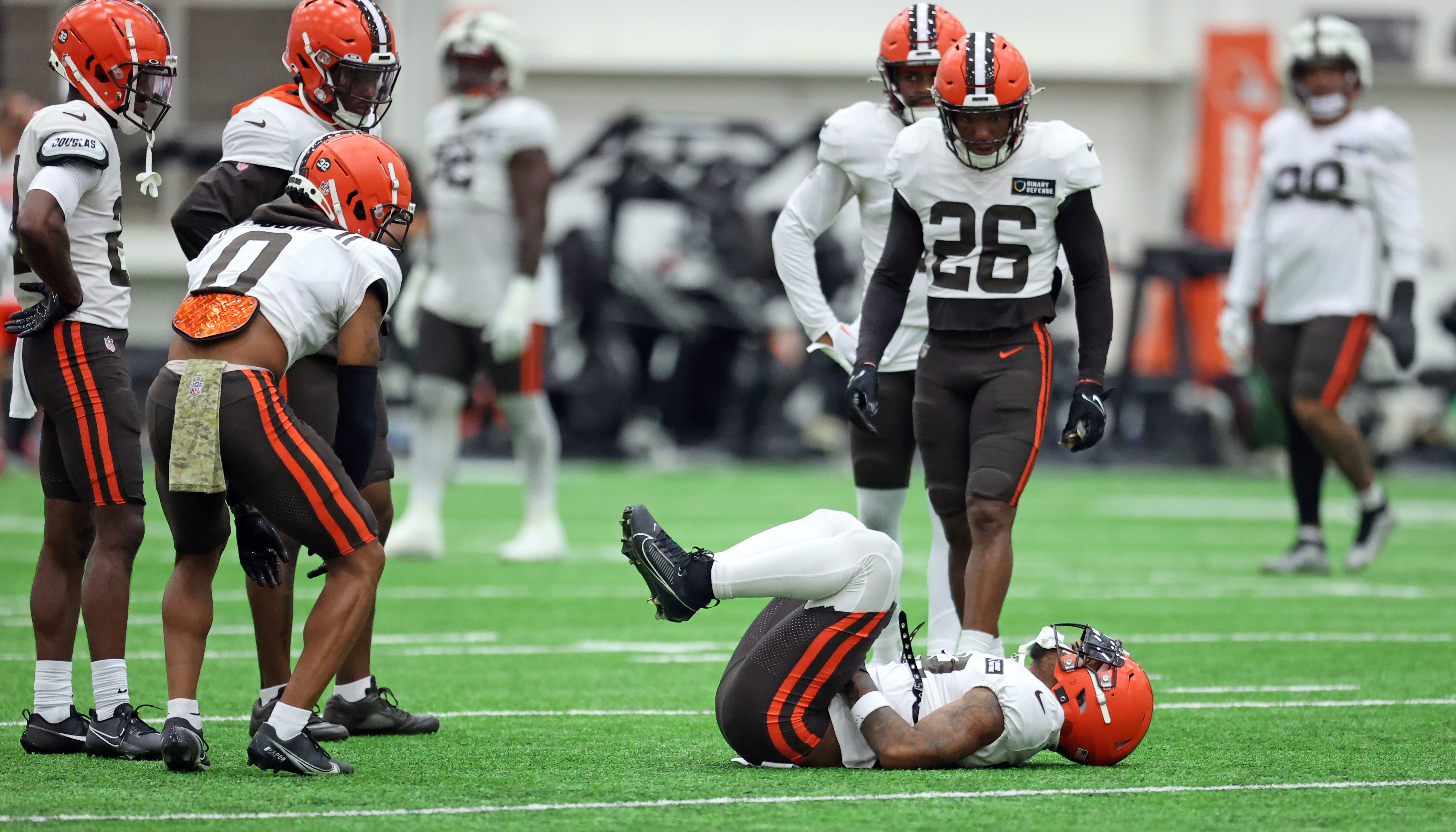 Browns safety Grant Delpit set to make debut on Sunday; left