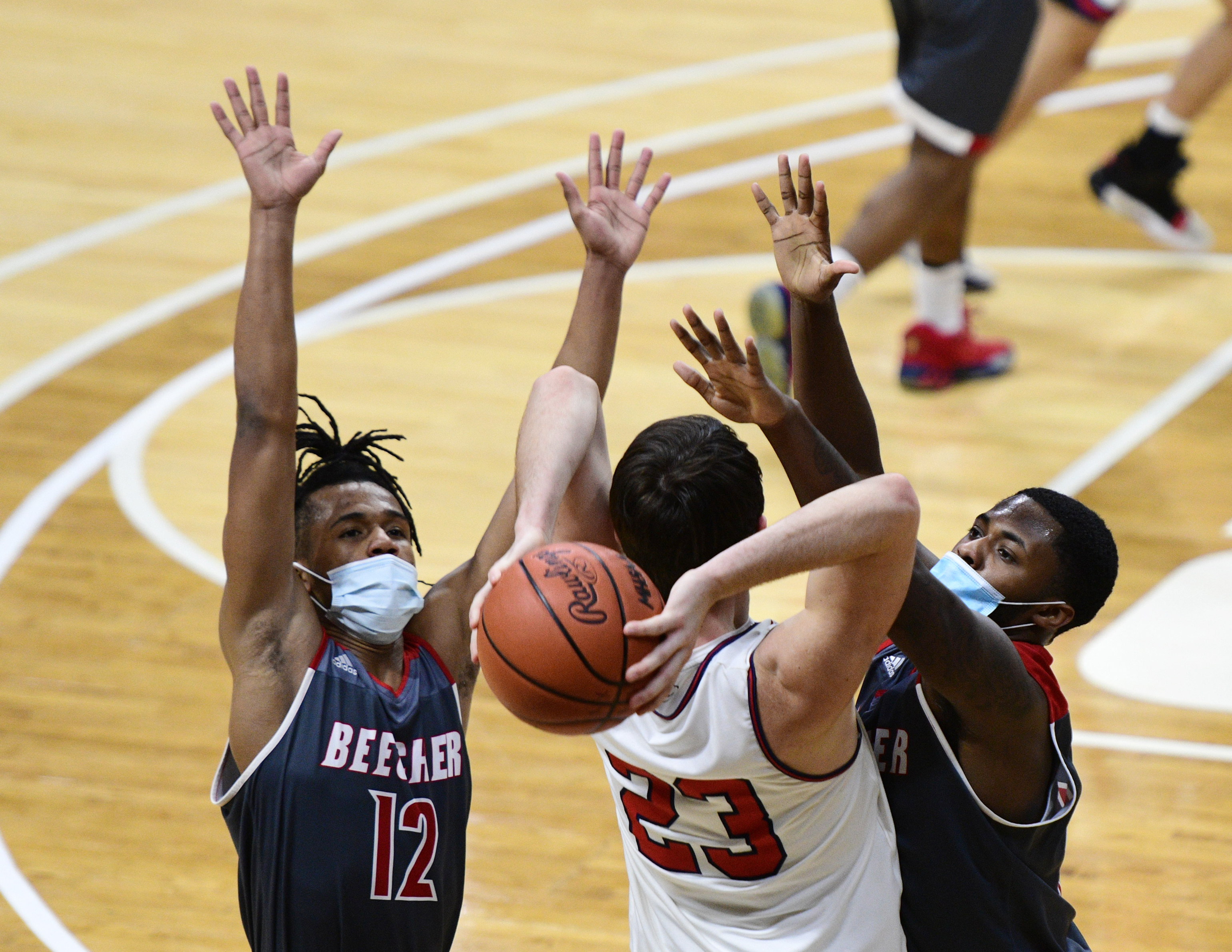 MHSAA Division 3 boys basketball semifinal: Flint Beecher vs. Hanover ...