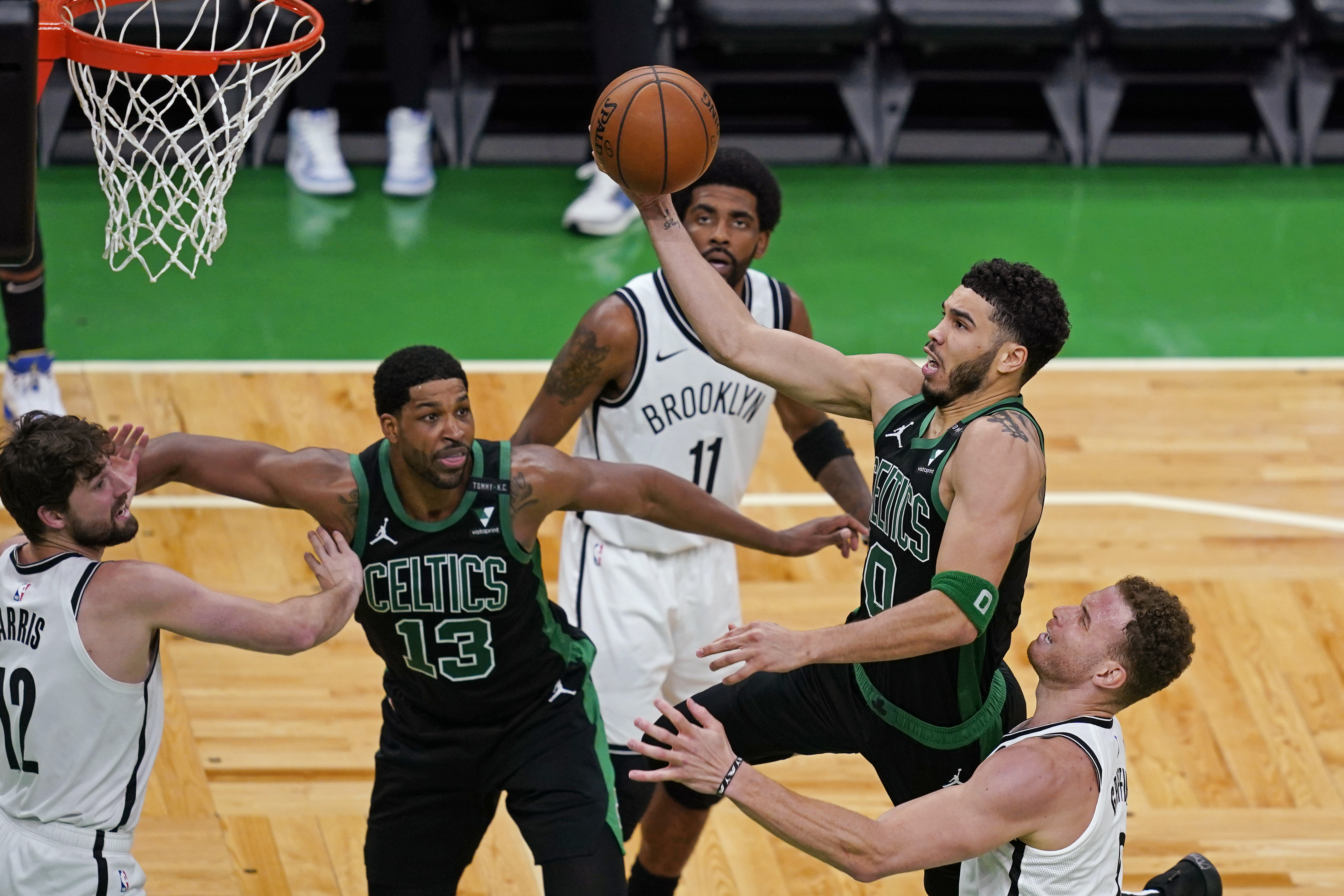 Tristan Thompson's 2023 Playoff Field goals are all Dunks 