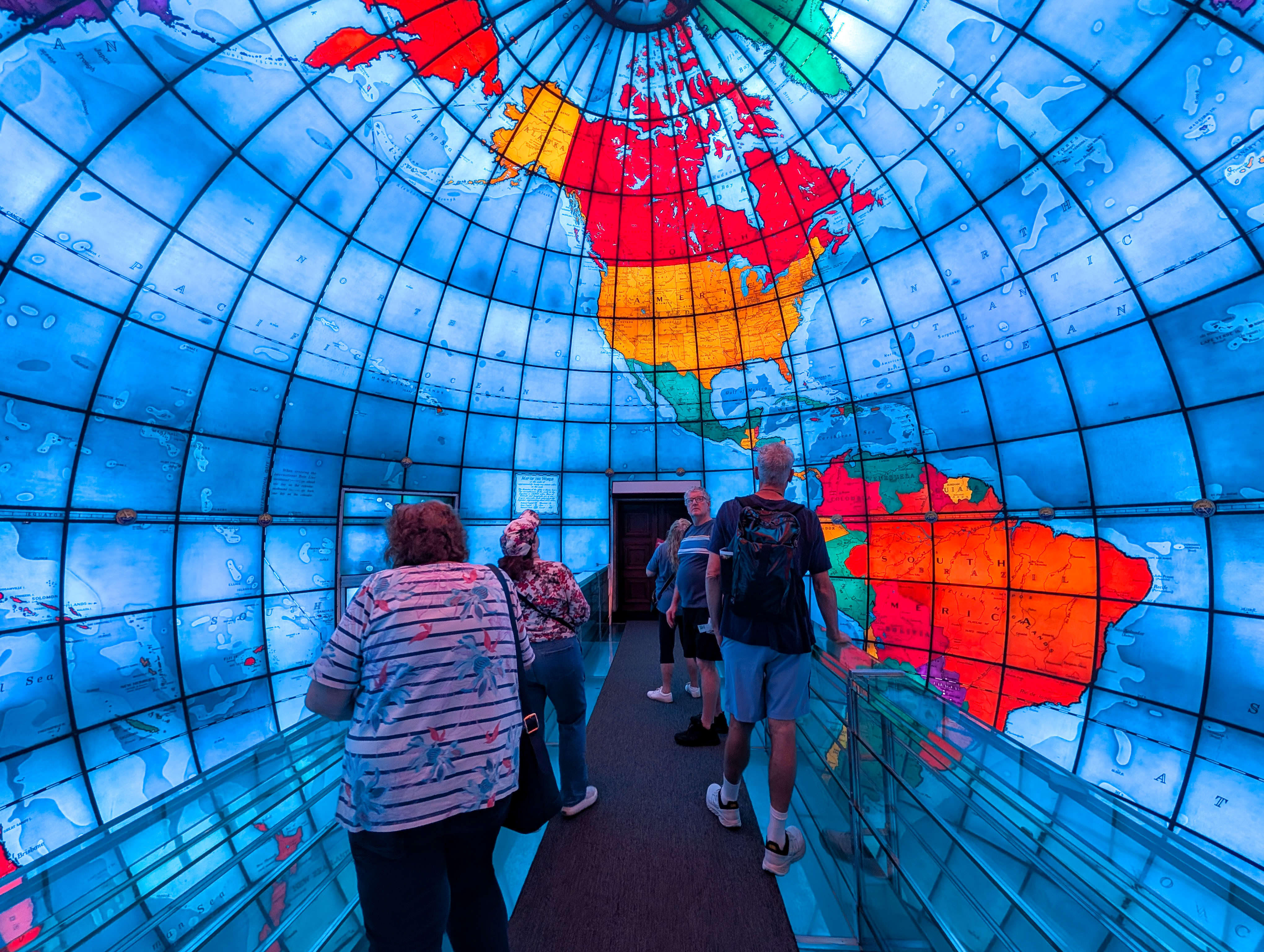 Boston bucket list: Mapparium 3-story stained-glass globe hidden