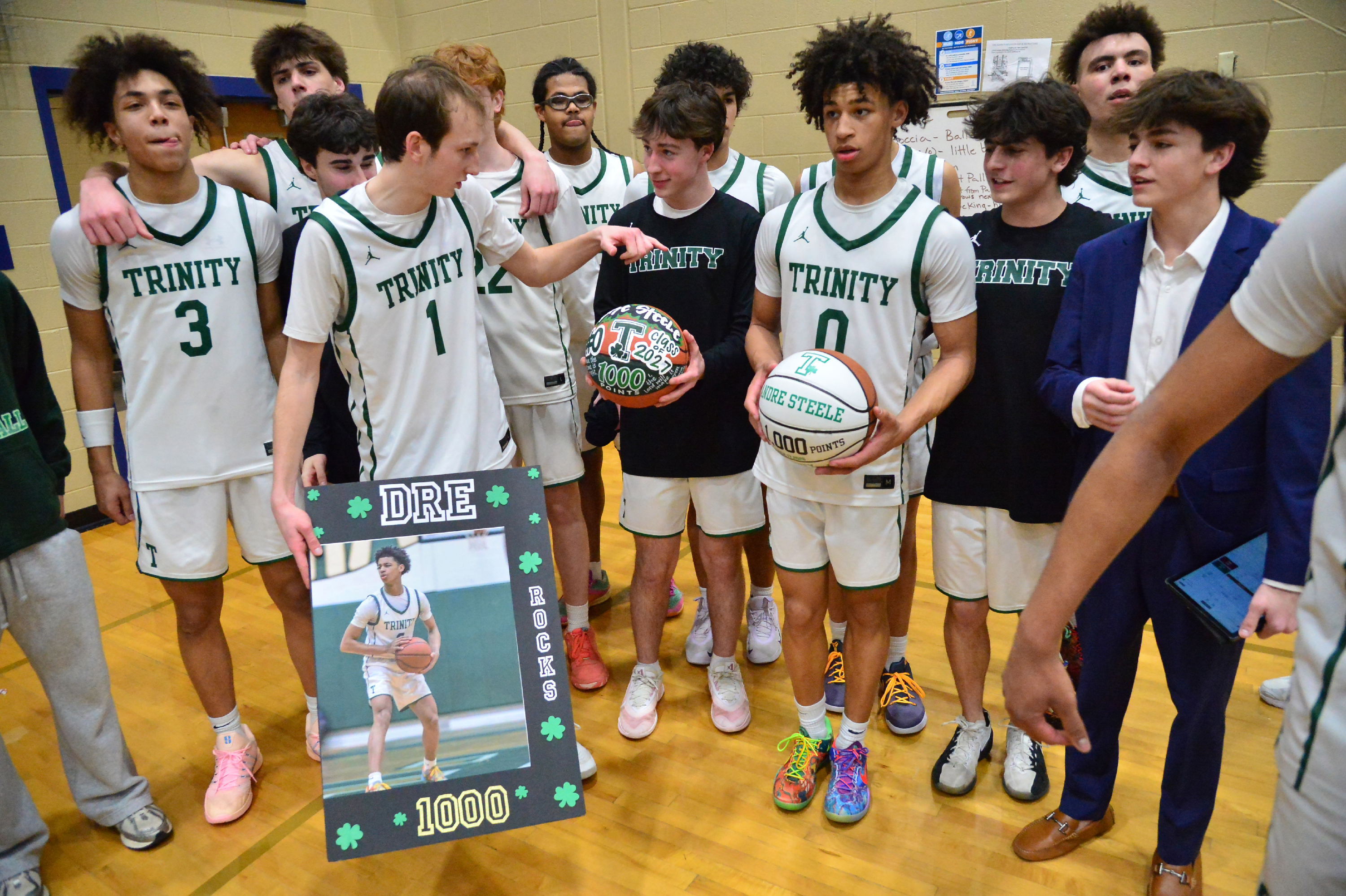 Troy Ruggery Trinity vs Bishop Guilfoyle, PIAA 3A boys basketball semifinal ...