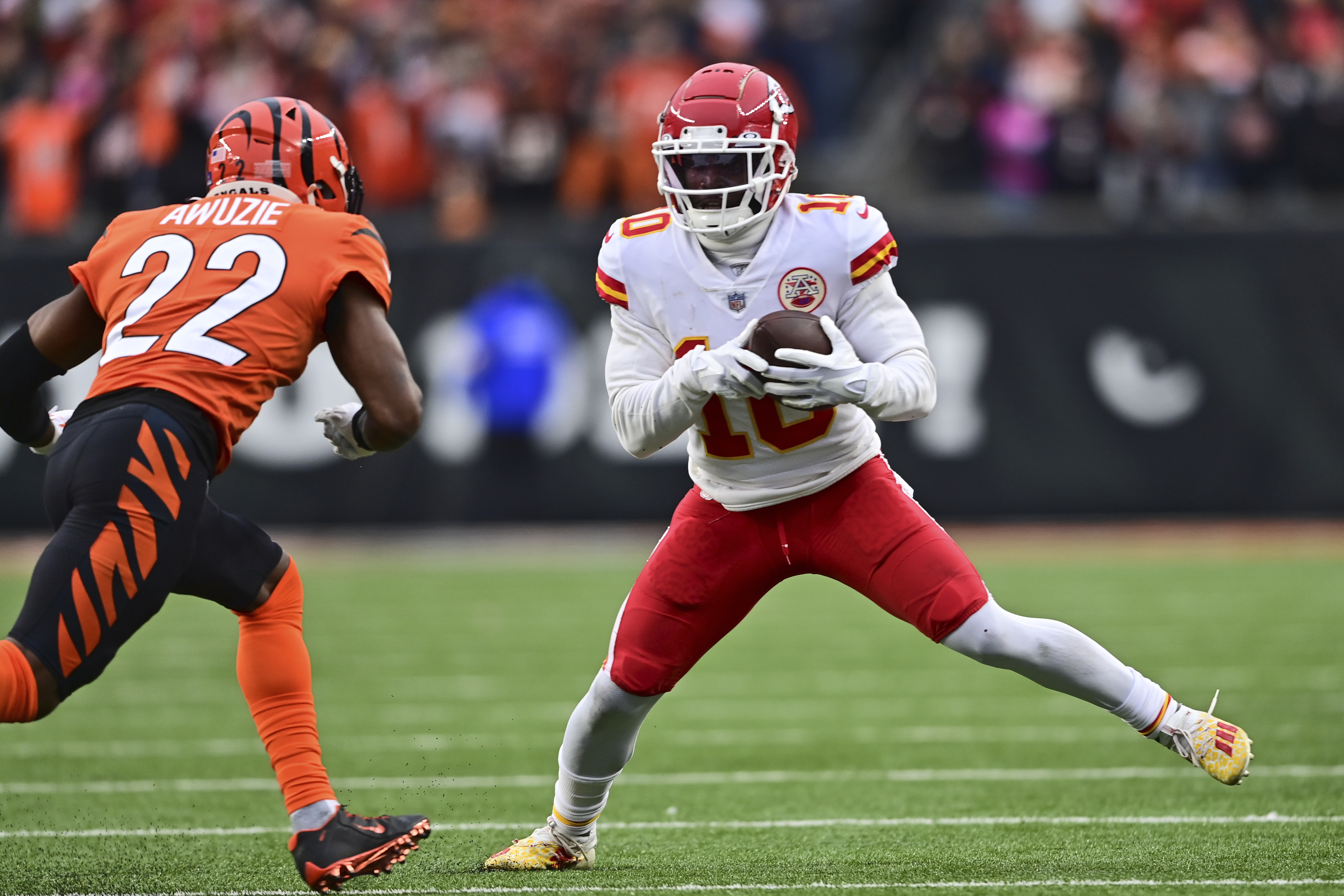 Chiefs' defense wants revenge in showdown vs. Joe Burrow and Bengals'  mighty WRs - The Athletic