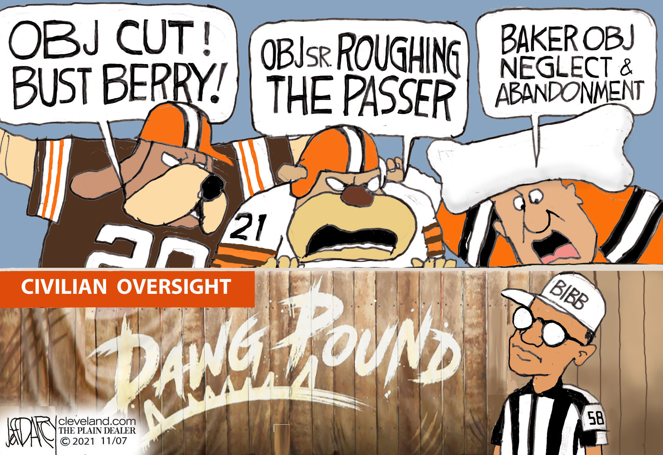 Cleveland Browns Cartoons and Comics - funny pictures from CartoonStock