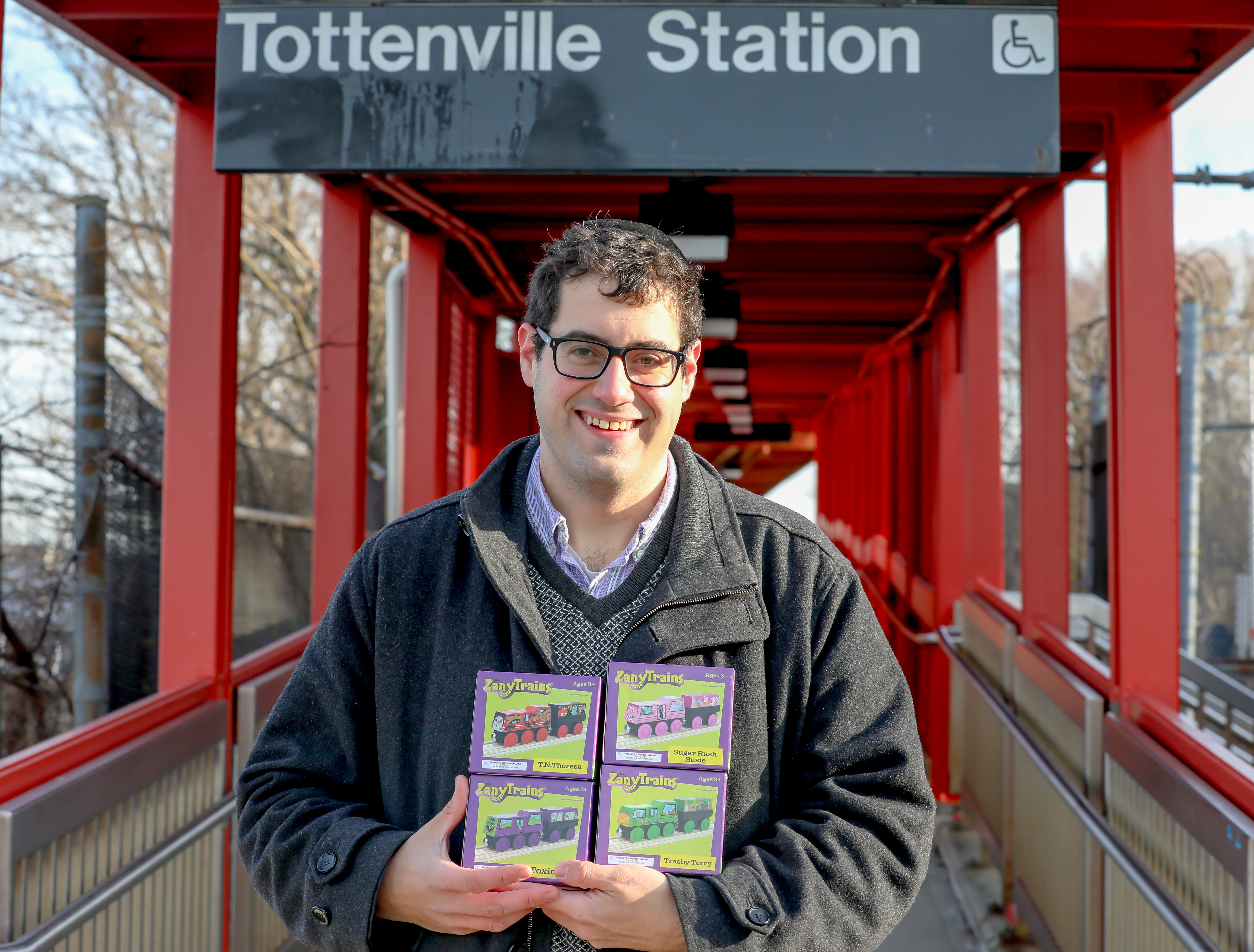 Toxic Ted, Sugar Rush Susie: Staten Islander's Zany Trains toy