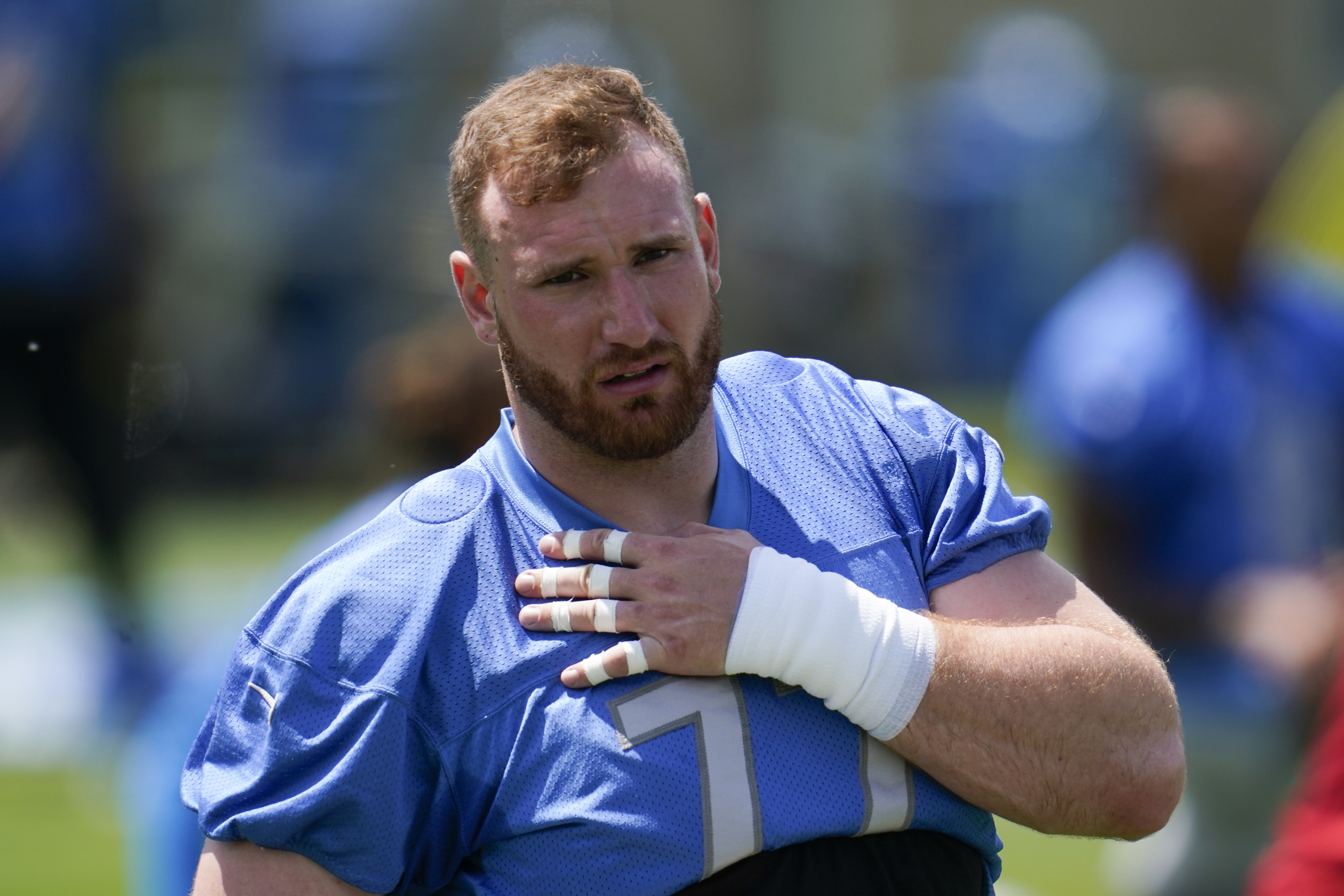 Melvin and Ragnow active, Davis out for Lions' opener