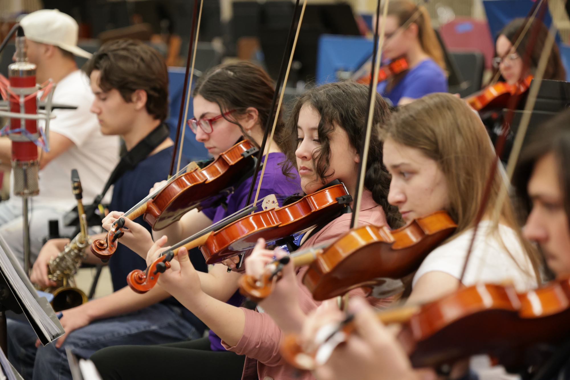 Normandy HS band rehearses for upcoming 