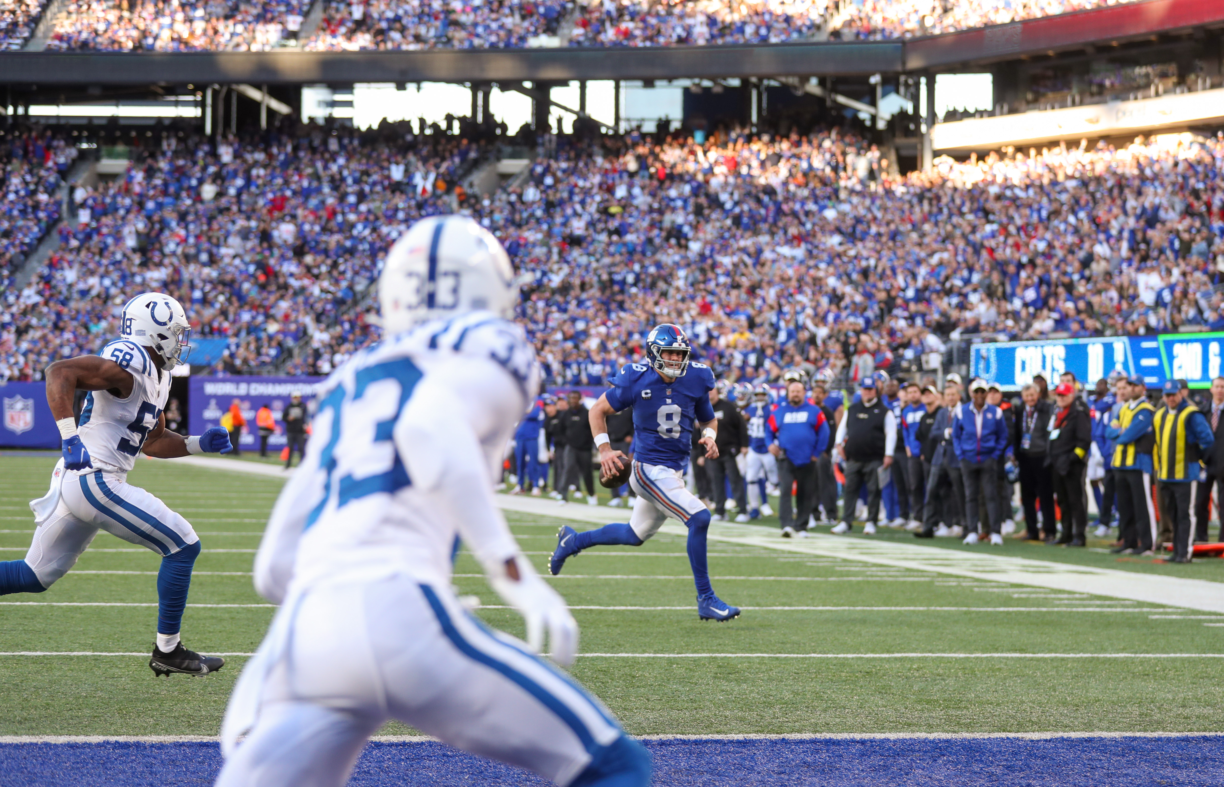 Giants end playoff drought, clinch first postseason berth since 2016 with  win over Colts