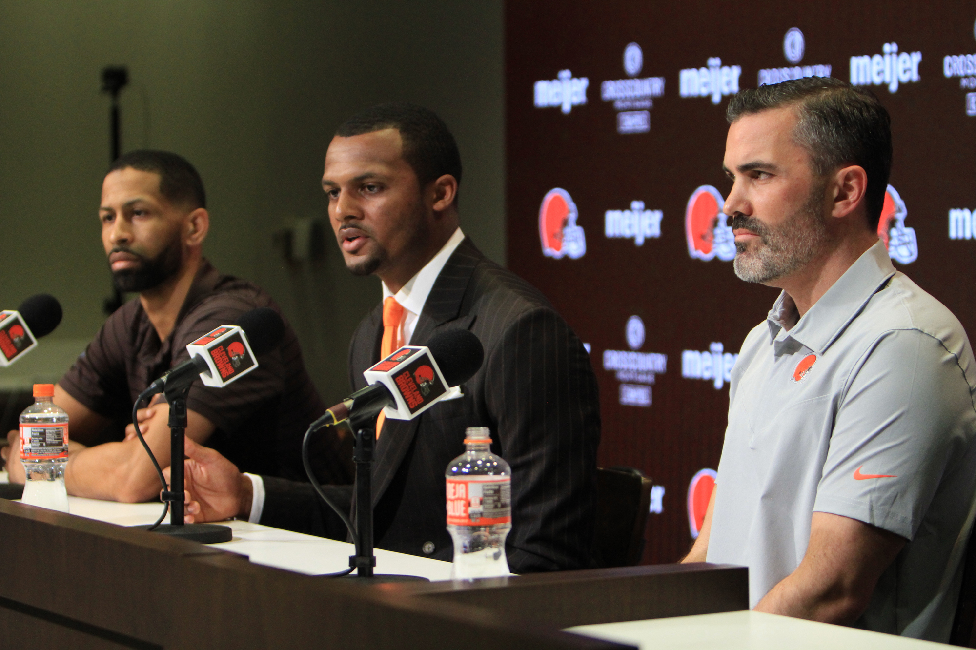 Deshaun Watson Cleveland Browns no press conference