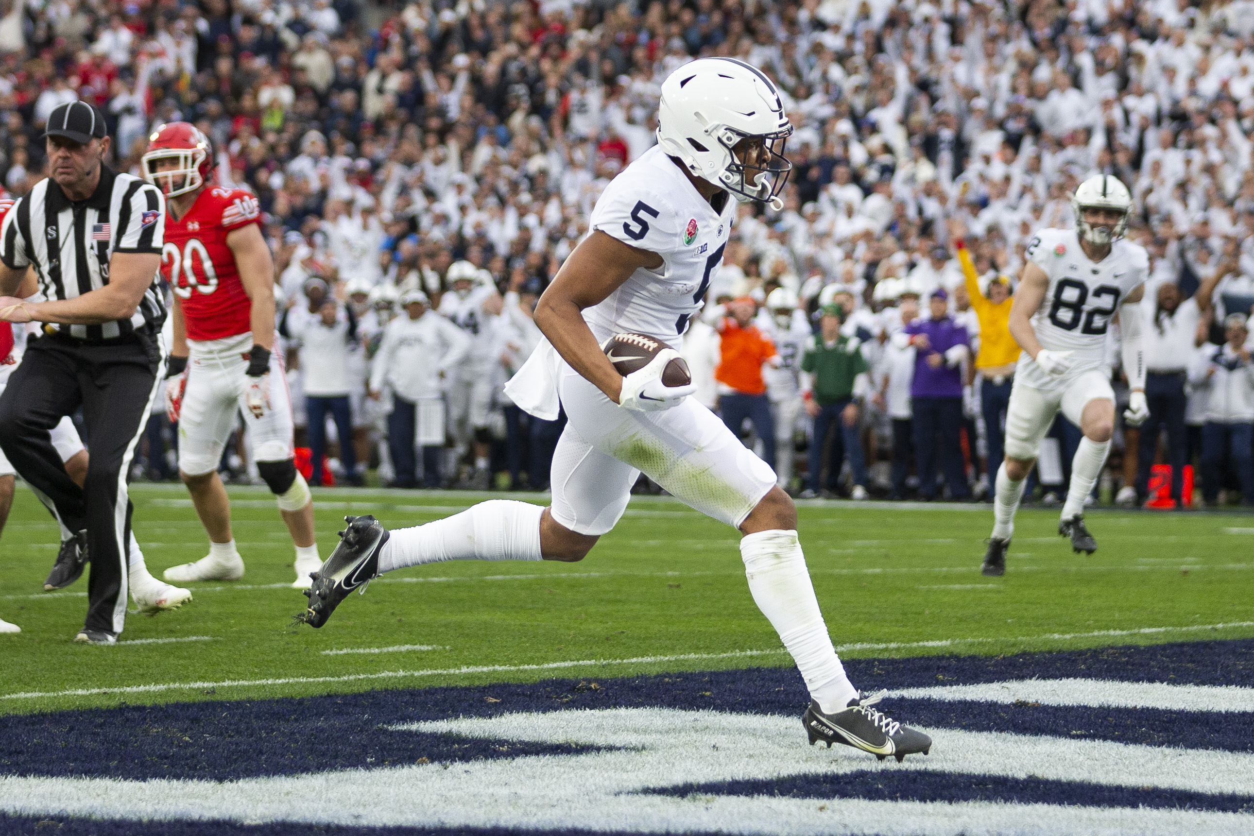 Penn State honors Franco Harris during 2023 Rose Bowl Game arrival - On3