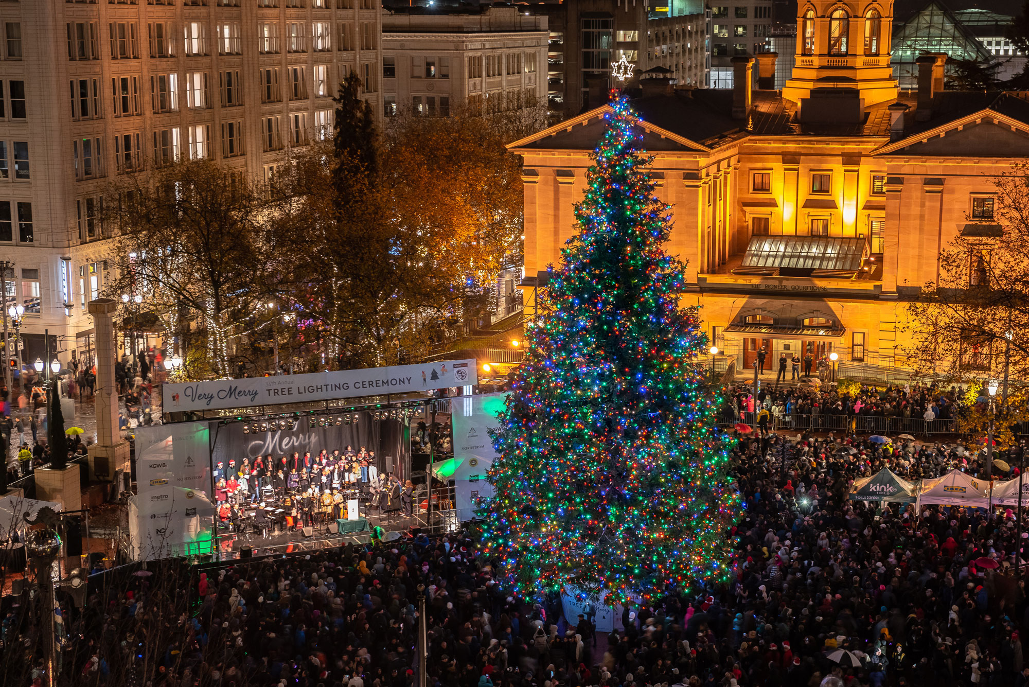 Christmas Lights Downtown Portland 2021 Best Christmas Lights 2021