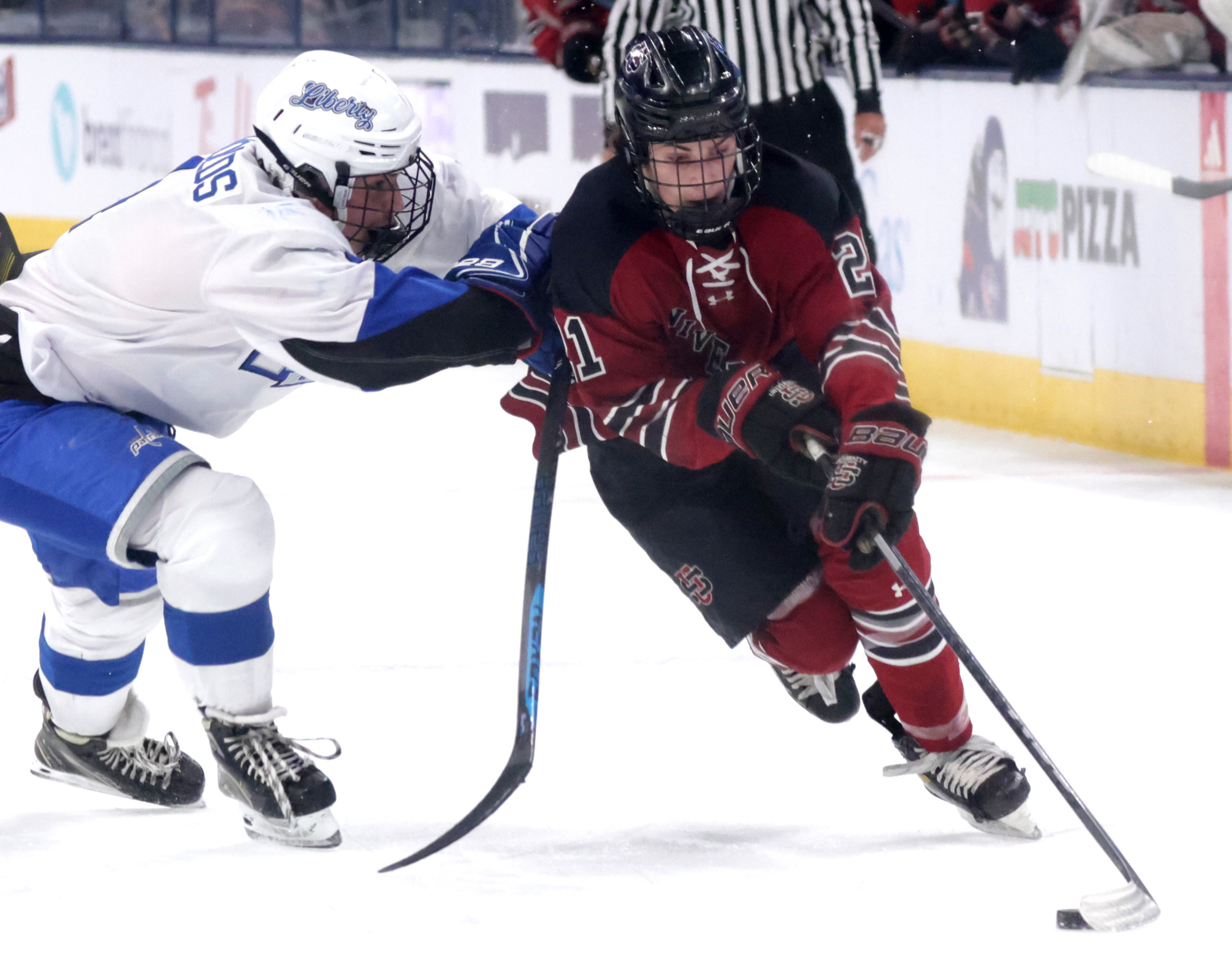 University School vs. Powell Olentangy Liberty, High School Hockey 2023 ...